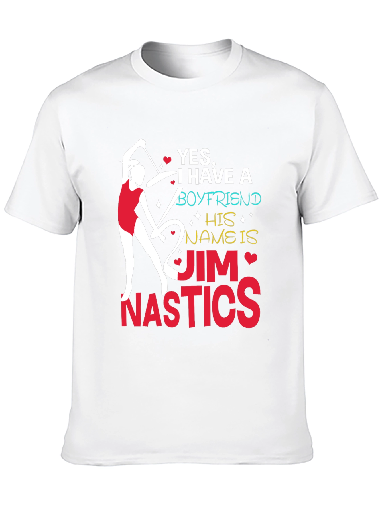 Gymnastics Boyfriend T-Shirt Funny Gymnast Tee