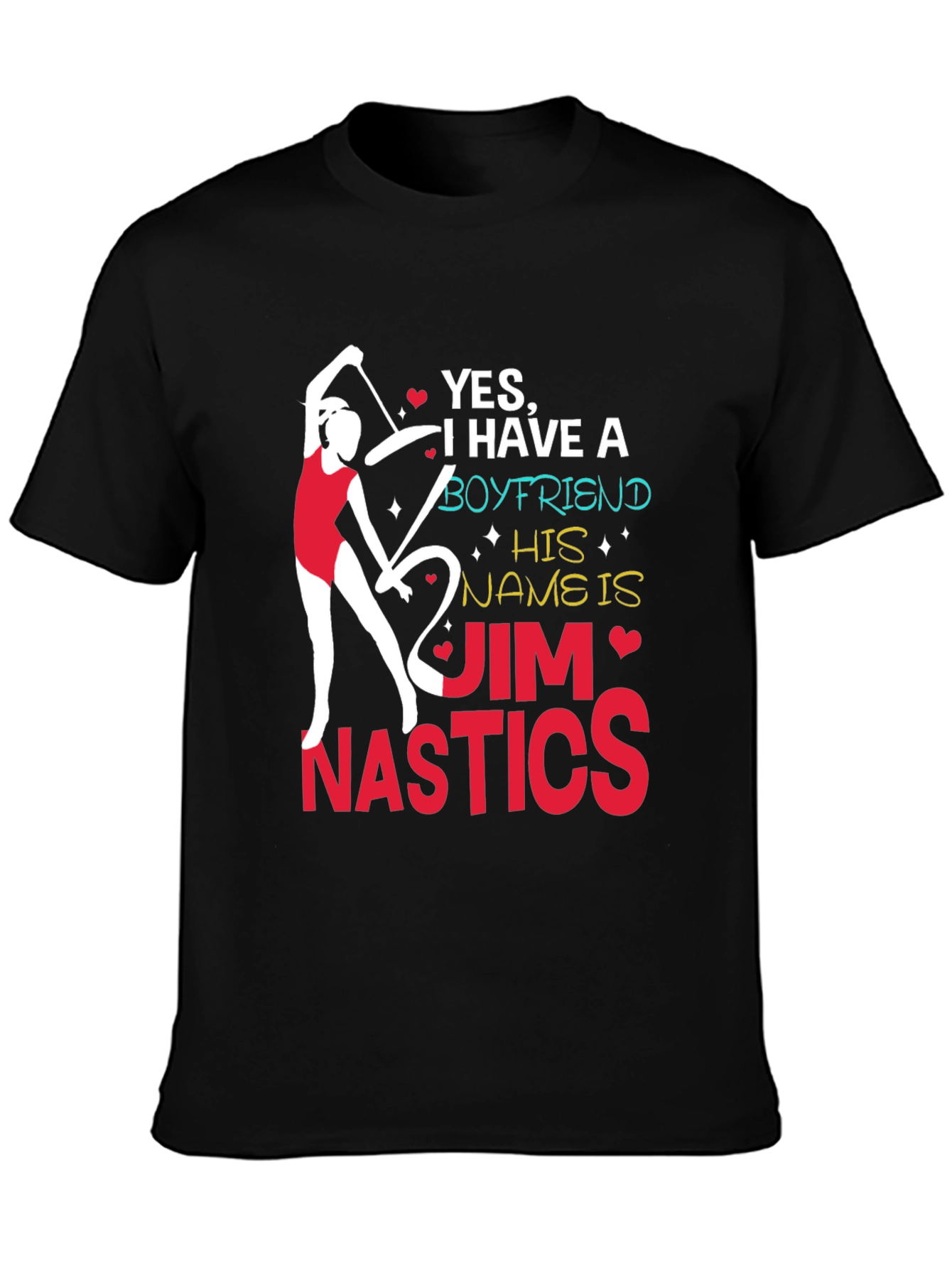 Gymnastics Boyfriend T-Shirt Funny Gymnast Tee