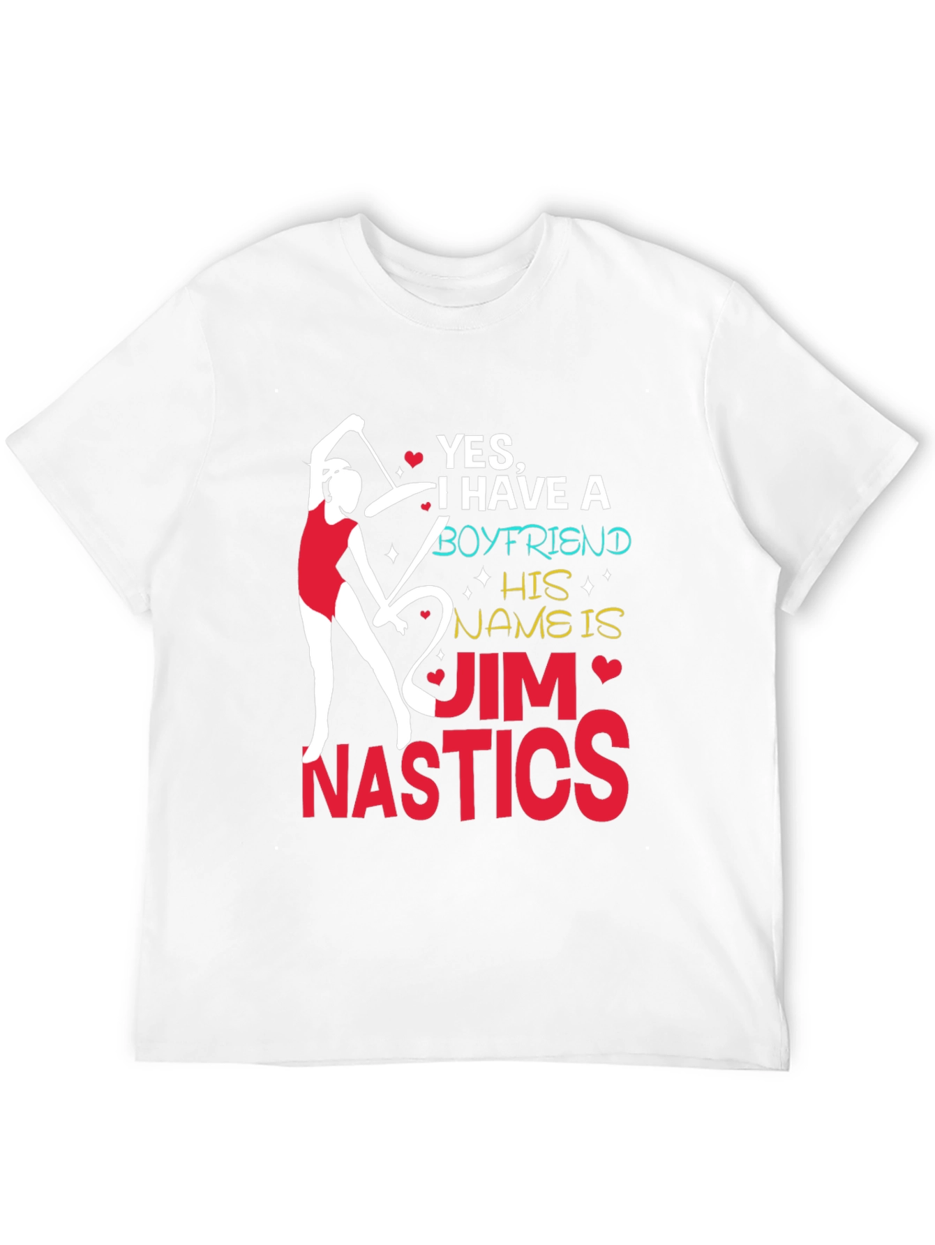 Gymnastics Boyfriend T-Shirt Funny Gymnast Tee