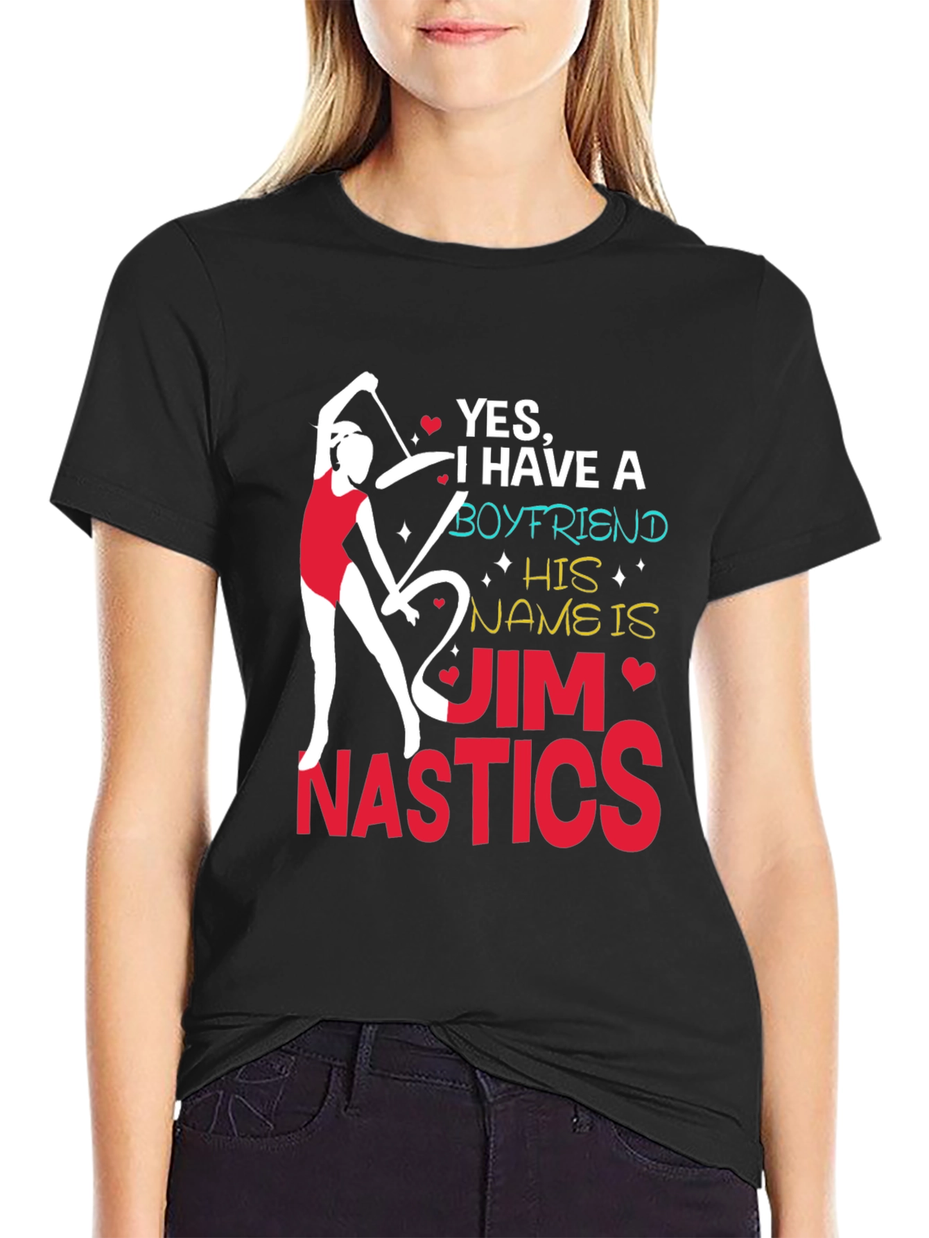 Gymnastics Boyfriend T-Shirt Funny Gymnast Tee