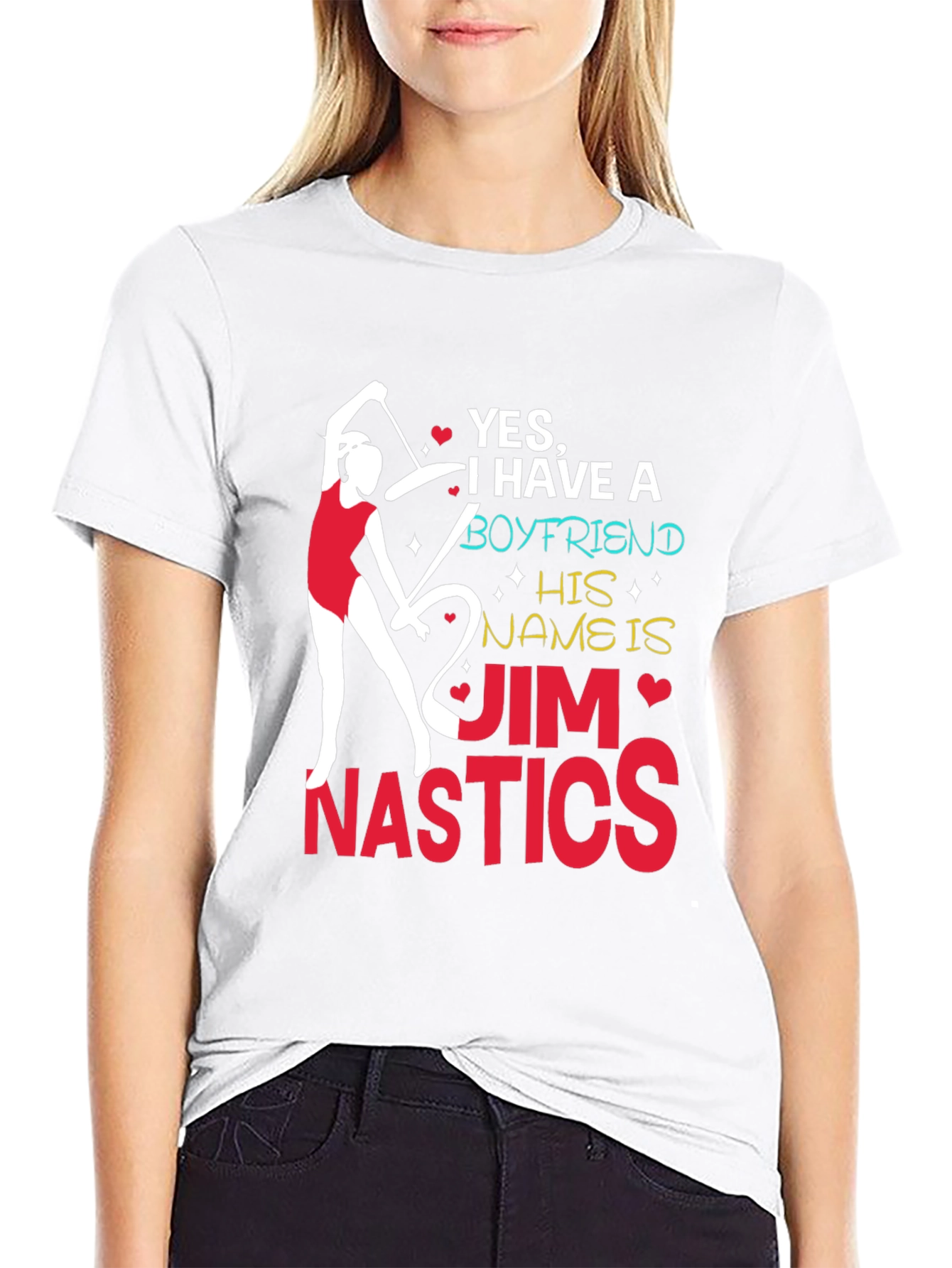 Gymnastics Boyfriend T-Shirt Funny Gymnast Tee