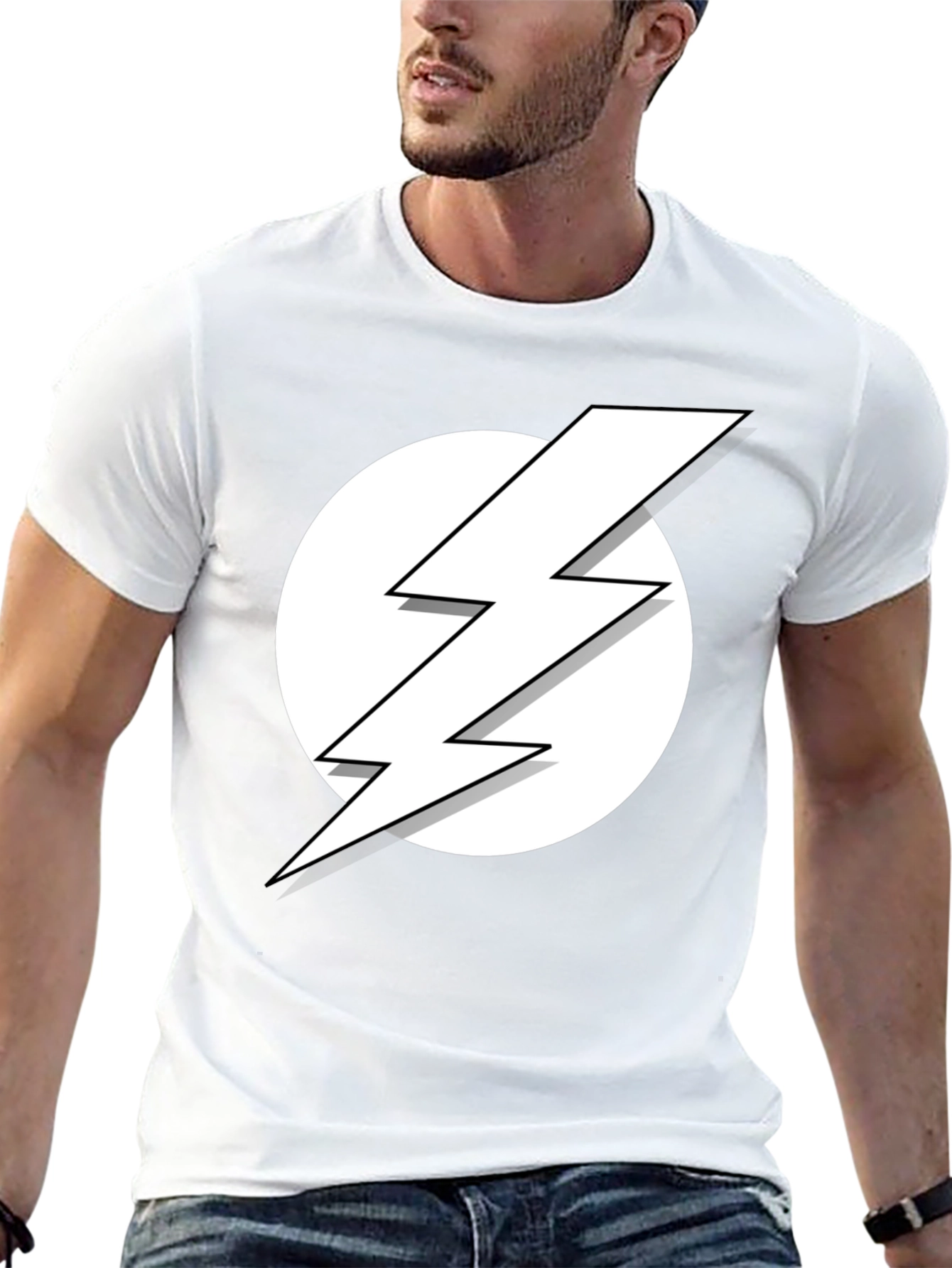 Flash Symbol Black T-Shirt
