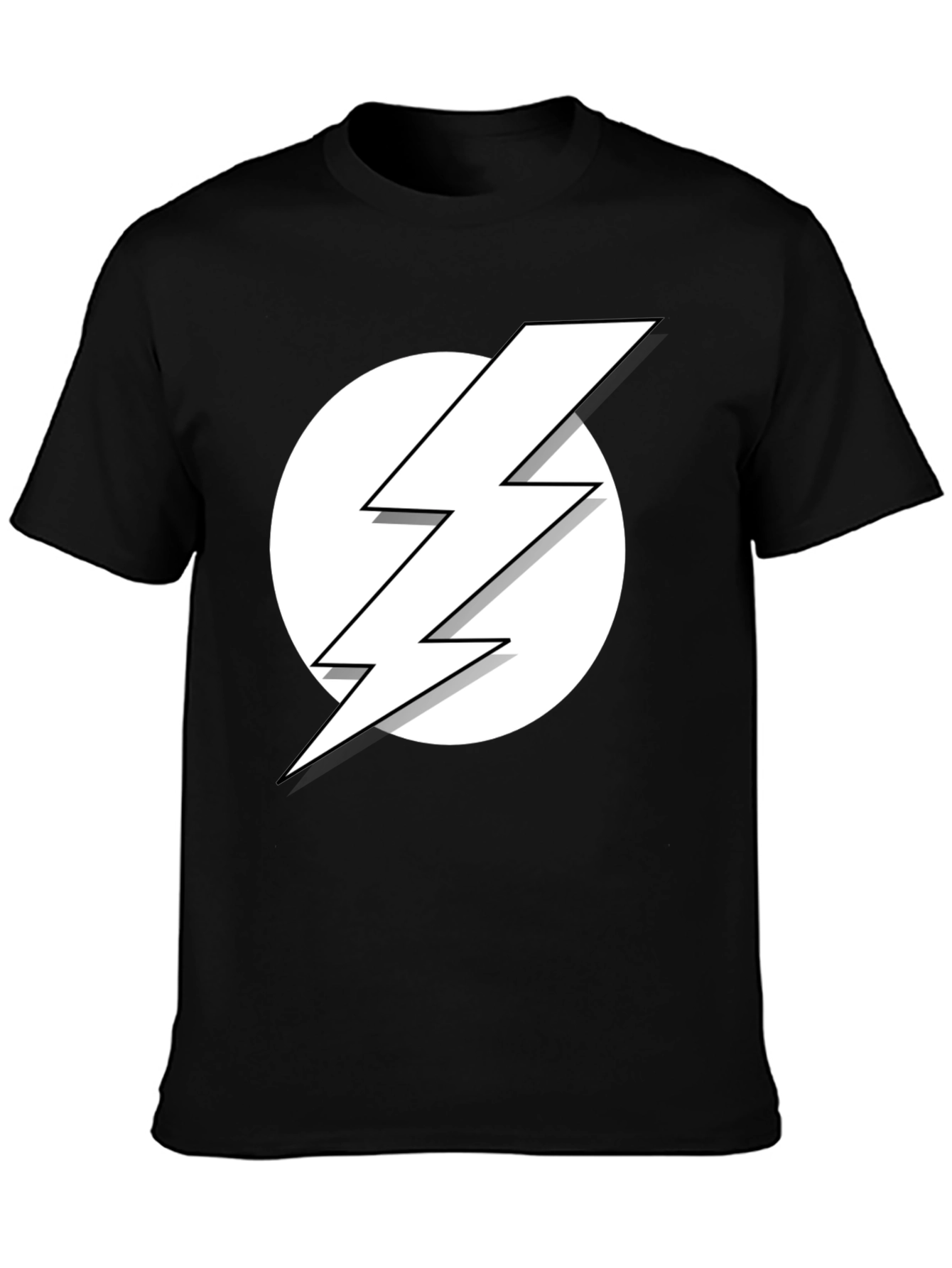 Flash Symbol Black T-Shirt
