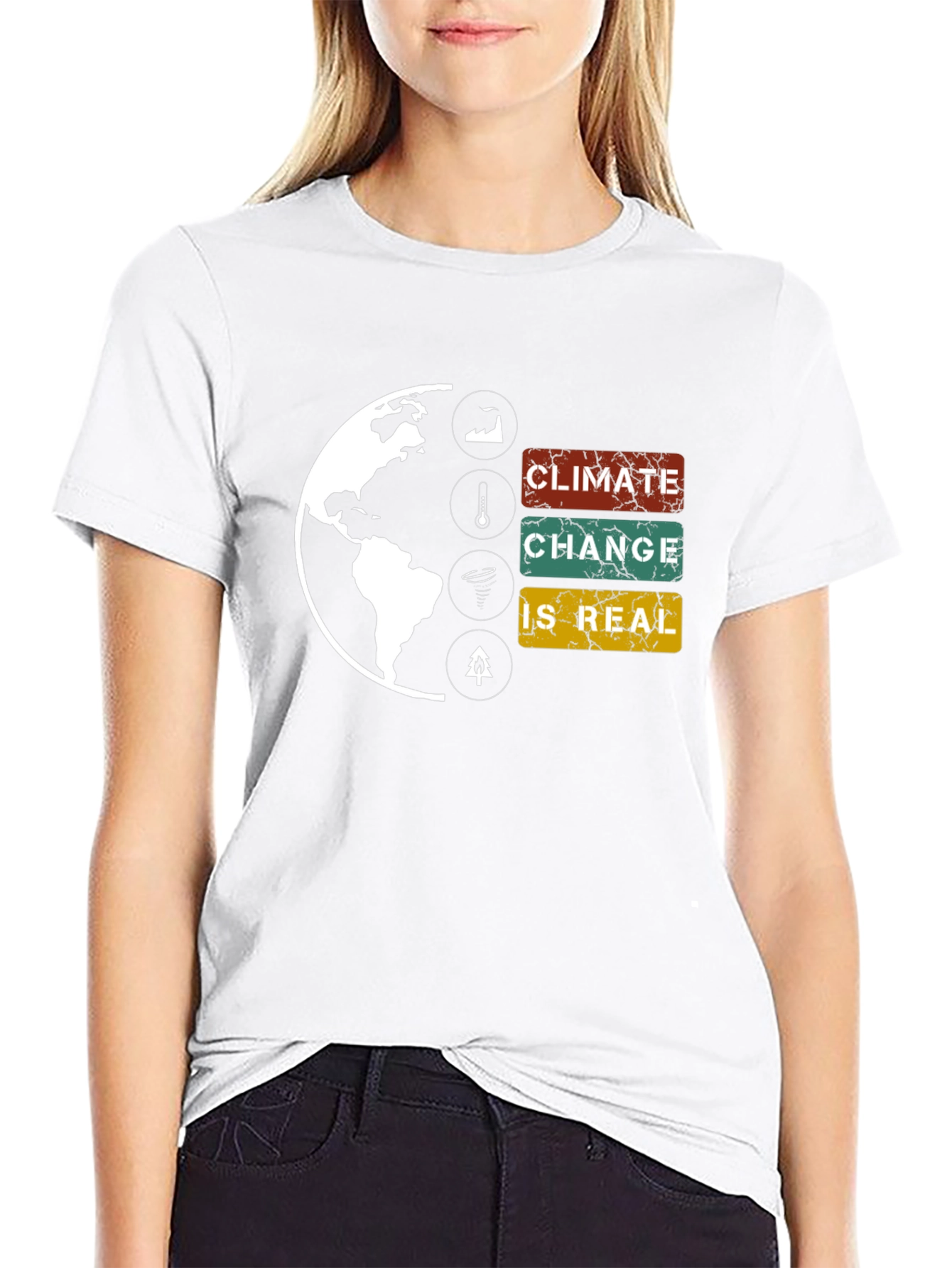 Climate Change Awareness Graphic T-Shirt