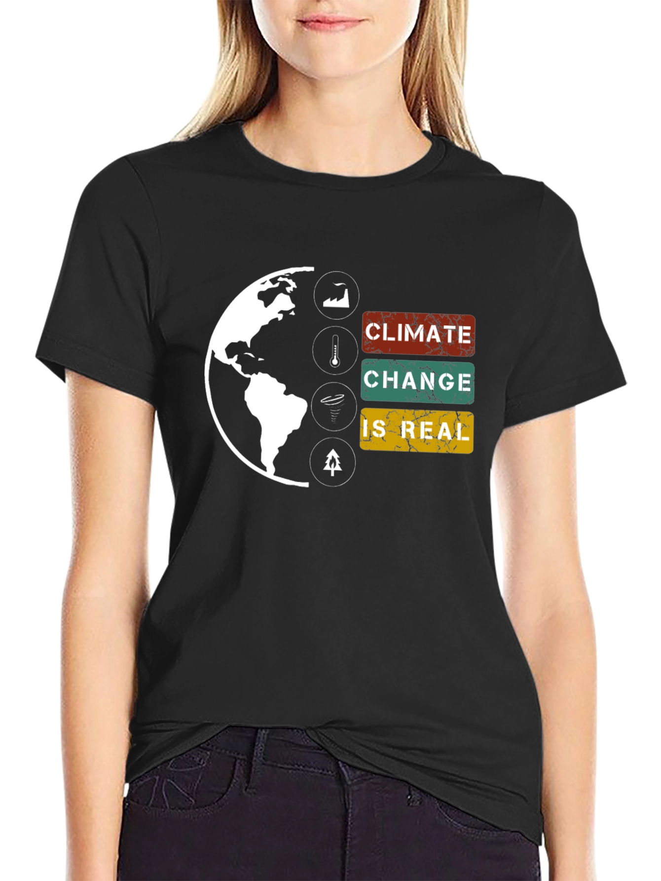 Climate Change Awareness Graphic T-Shirt