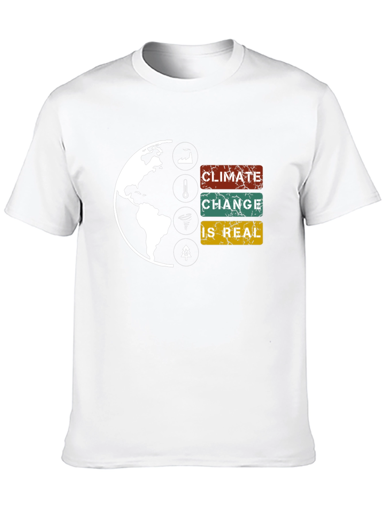 Climate Change Awareness Graphic T-Shirt