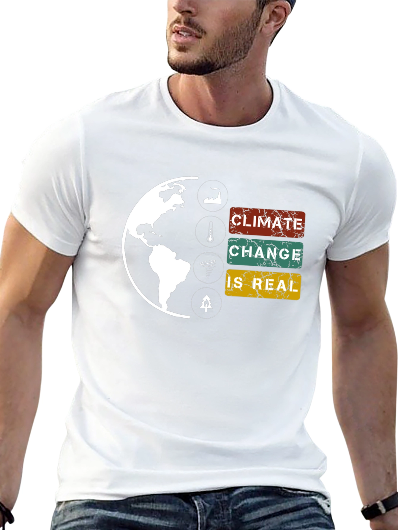 Climate Change Awareness Graphic T-Shirt