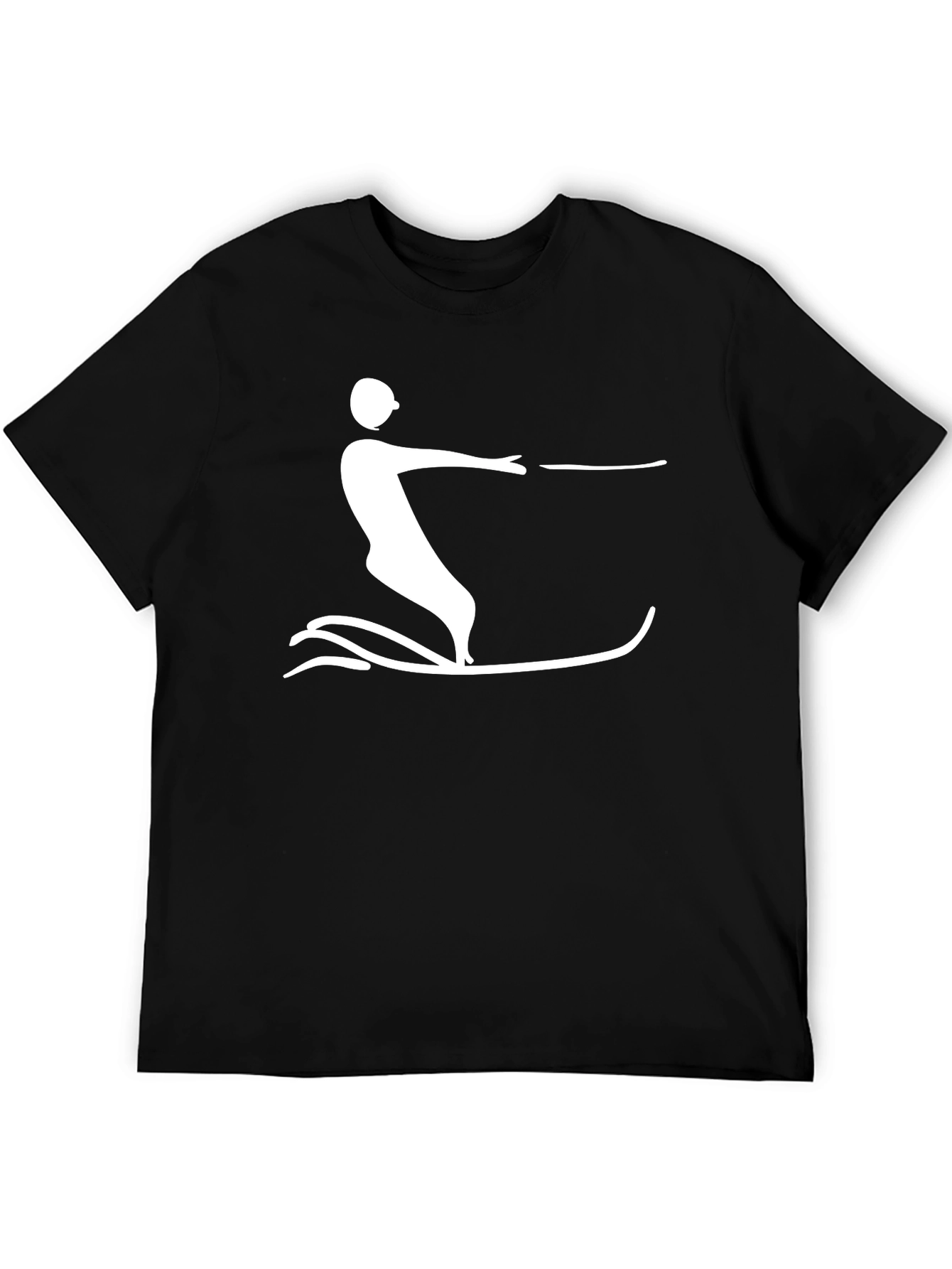 Water Skiing Graphic Tee - Stylish and Sporty