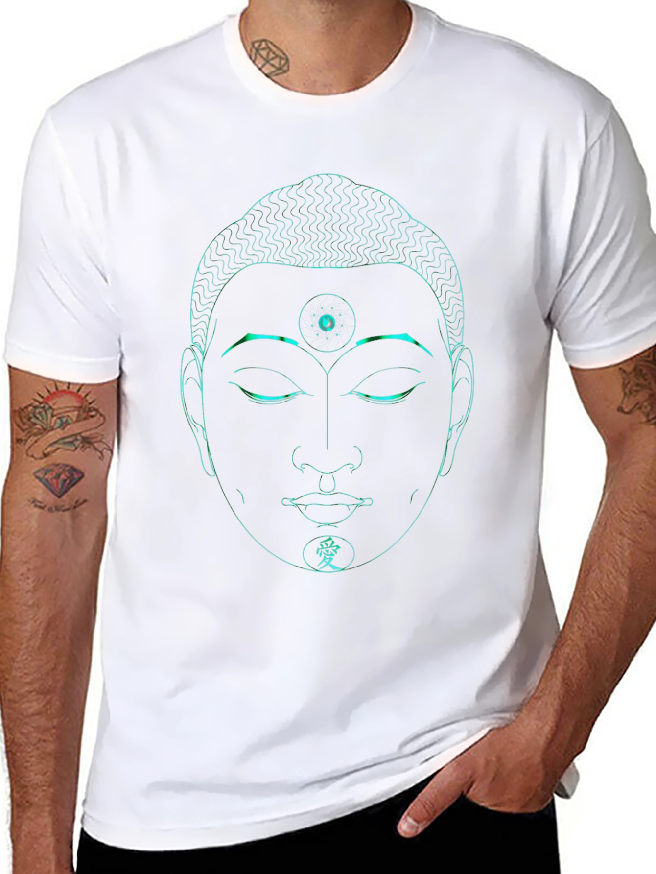Buddha Graphic Tee - Zen Style