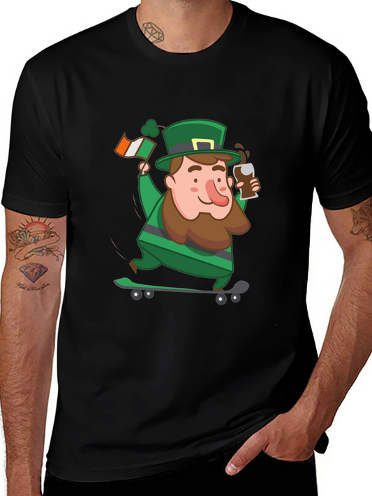 Lucky Leprechaun St. Patricks Day Graphic Tee