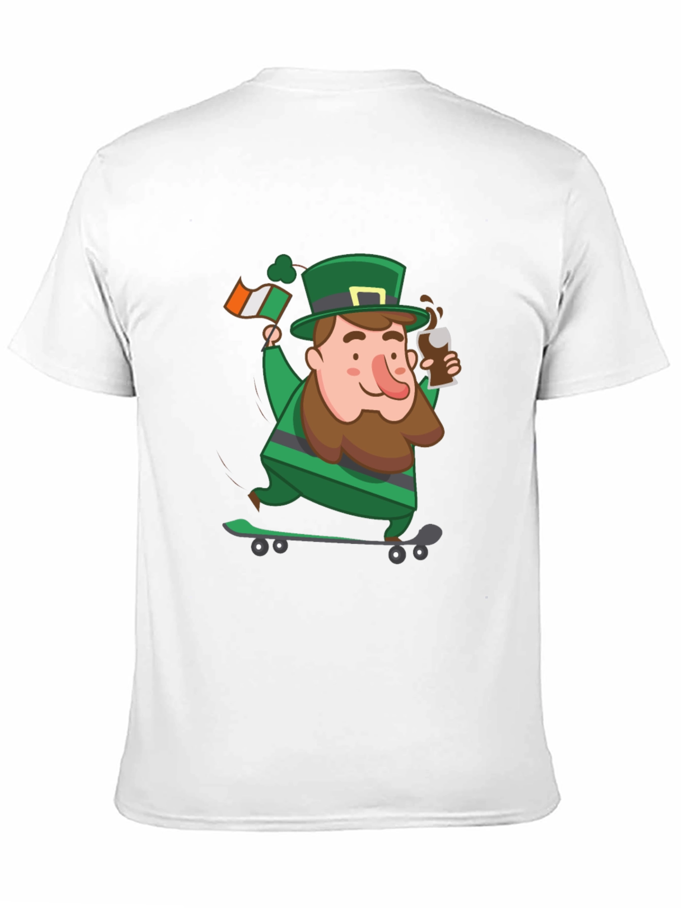 Lucky Leprechaun St. Patricks Day Graphic Tee