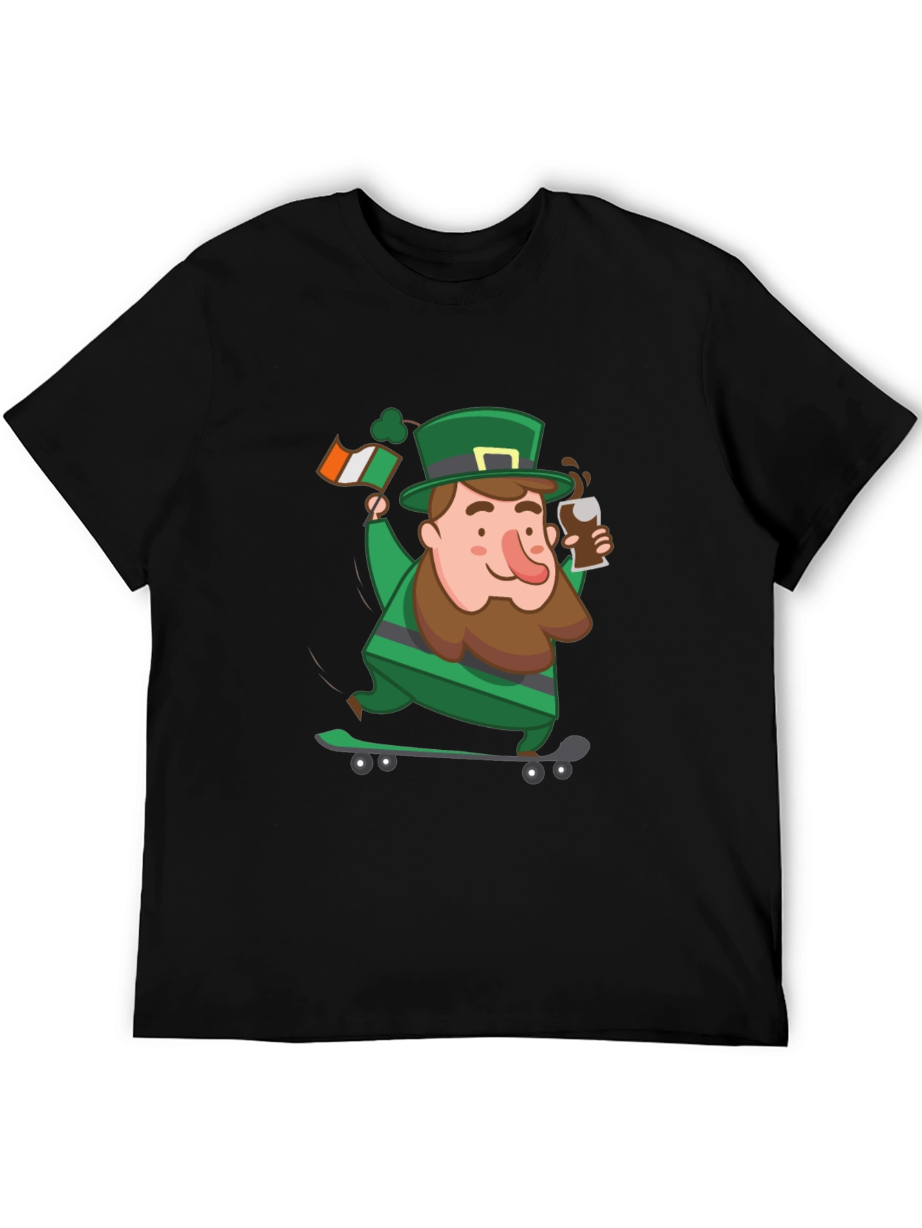 Lucky Leprechaun St. Patricks Day Graphic Tee
