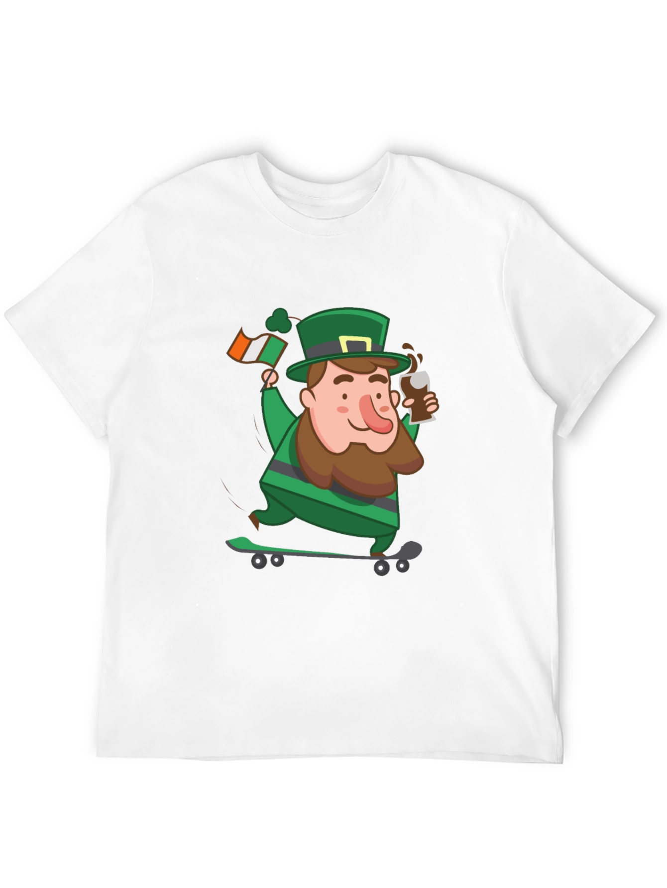 Lucky Leprechaun St. Patricks Day Graphic Tee