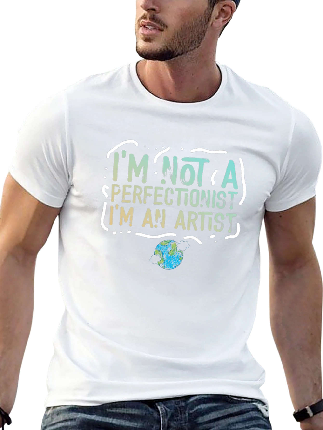 Artist Statement Graphic Tee - Im Not a Perfectionist