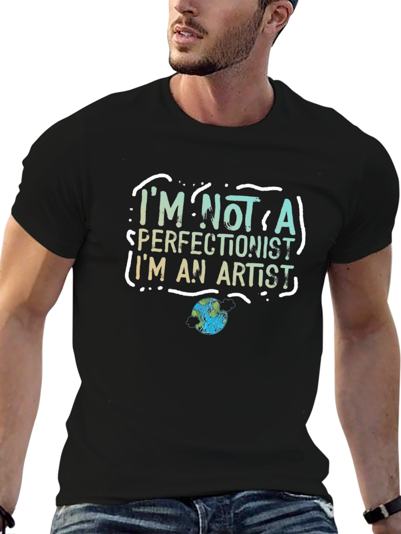 Artist Statement Graphic Tee - Im Not a Perfectionist