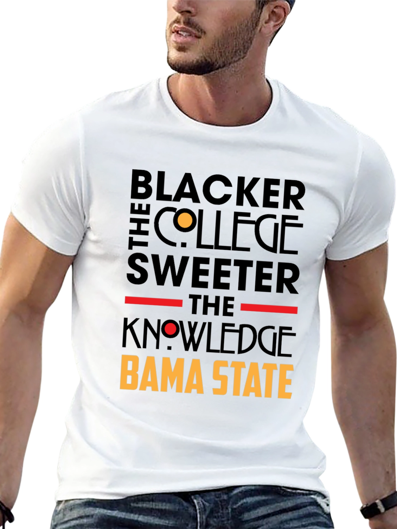 Blacker the College Sweeter the Knowledge Bama State T-Shirt
