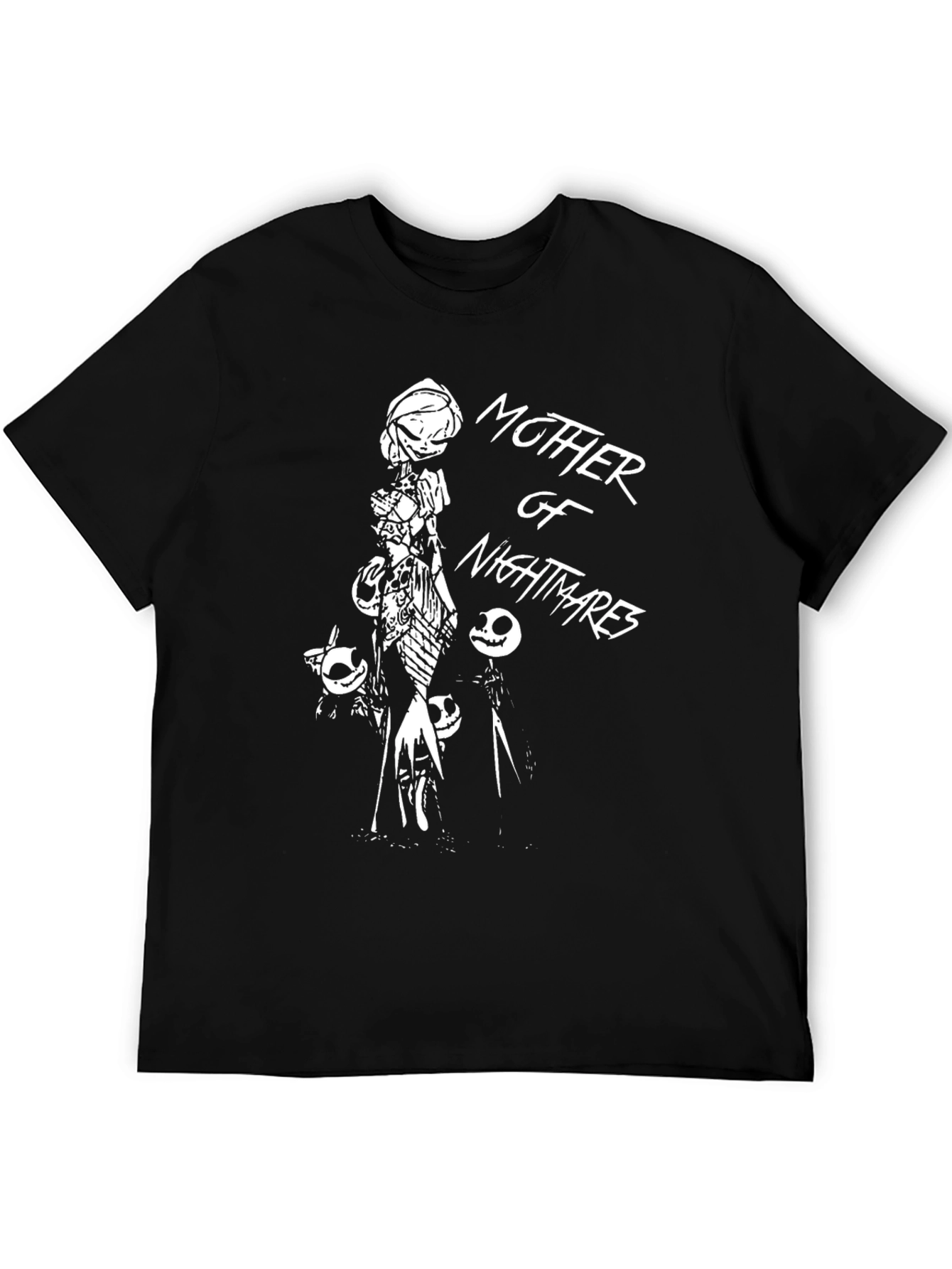 Mother of Nightmares Graphic Tee - Black Cotton