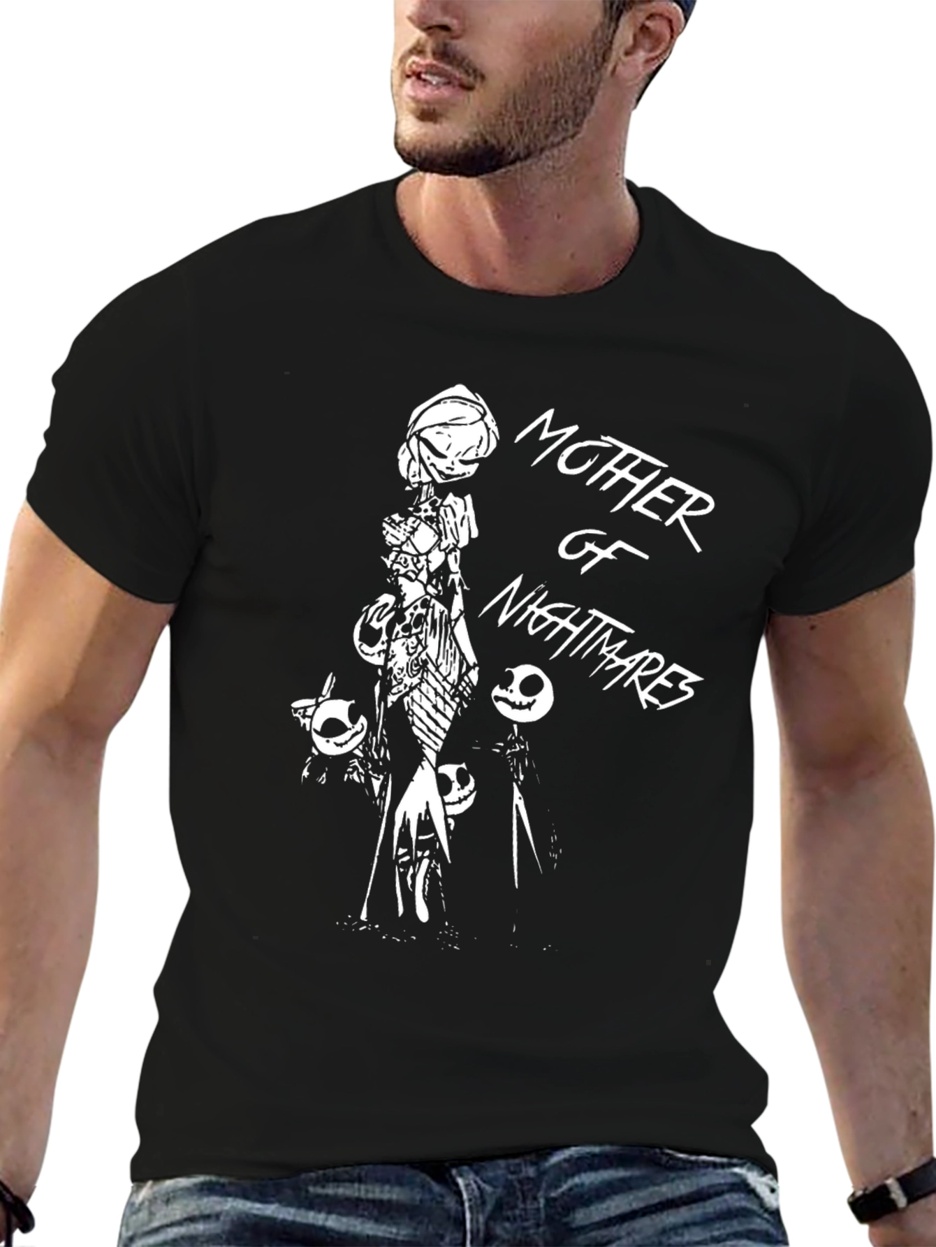 Mother of Nightmares Graphic Tee - Black Cotton