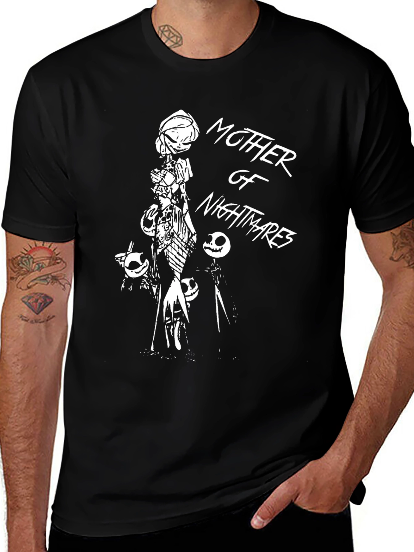 Mother of Nightmares Graphic Tee - Black Cotton