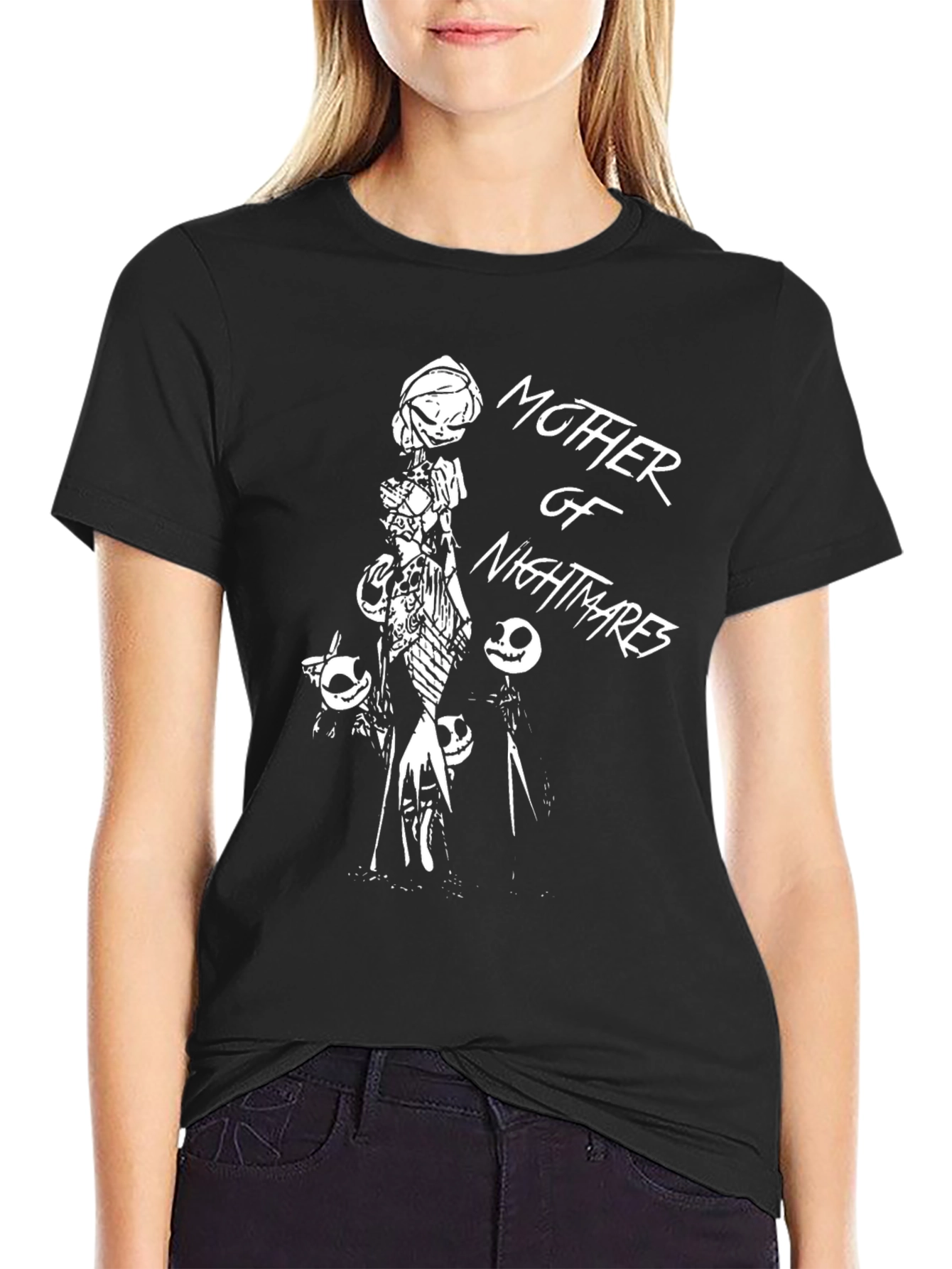 Mother of Nightmares Graphic Tee - Black Cotton
