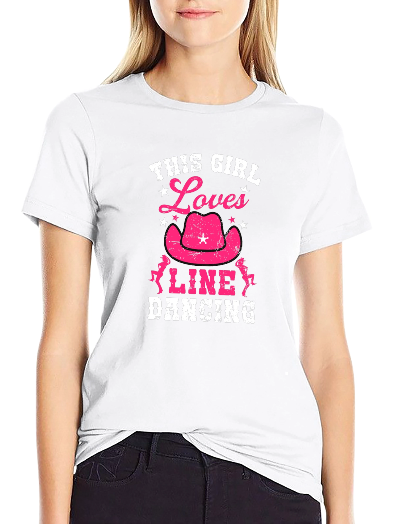 This Girl Loves Line Dancing T-Shirt