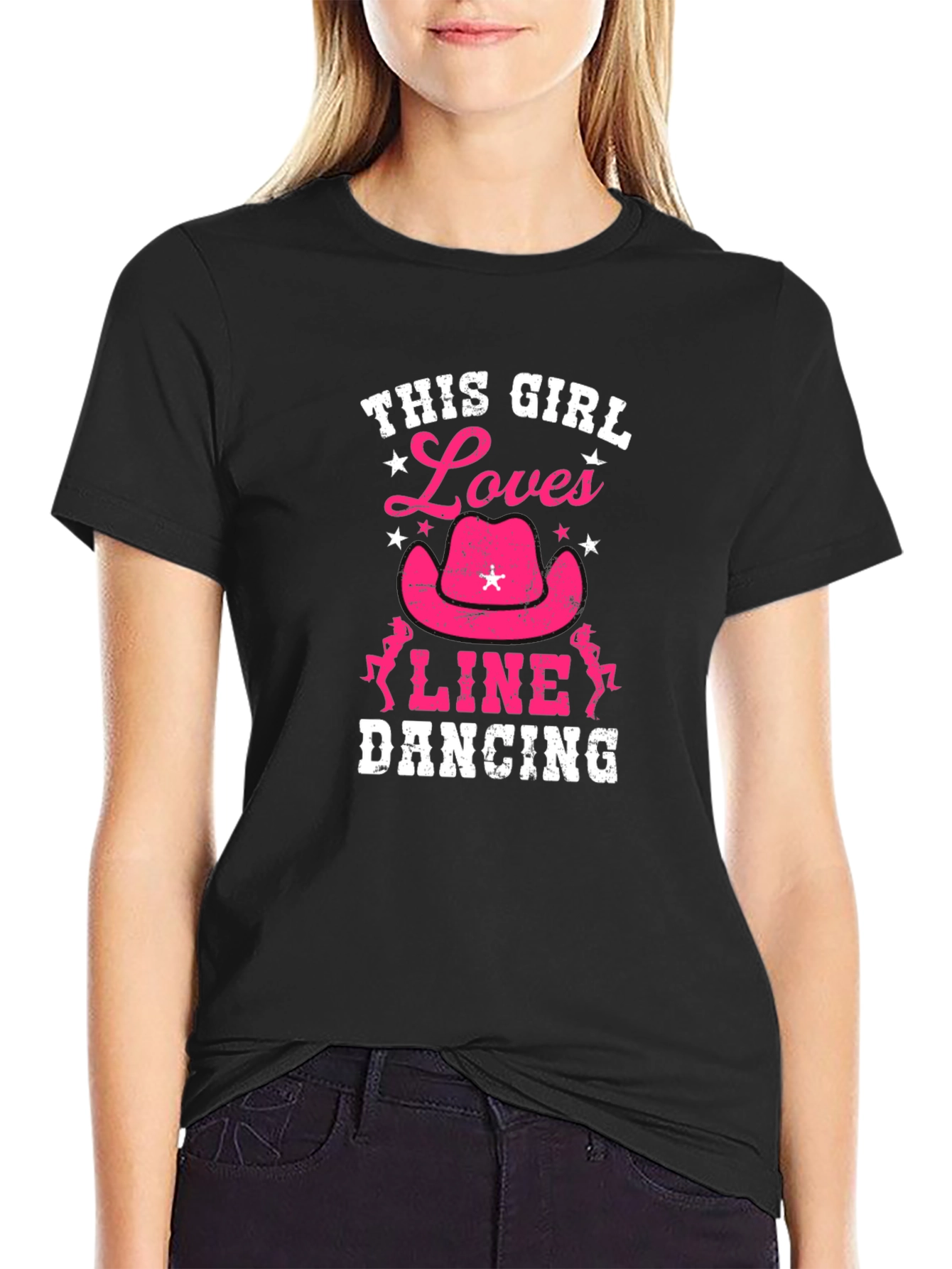 This Girl Loves Line Dancing T-Shirt