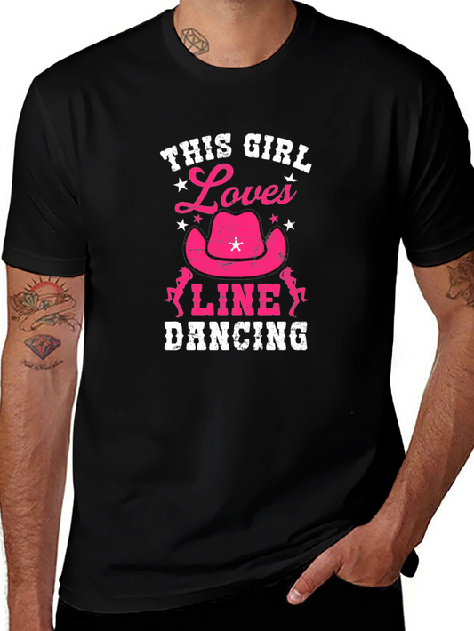 This Girl Loves Line Dancing T-Shirt