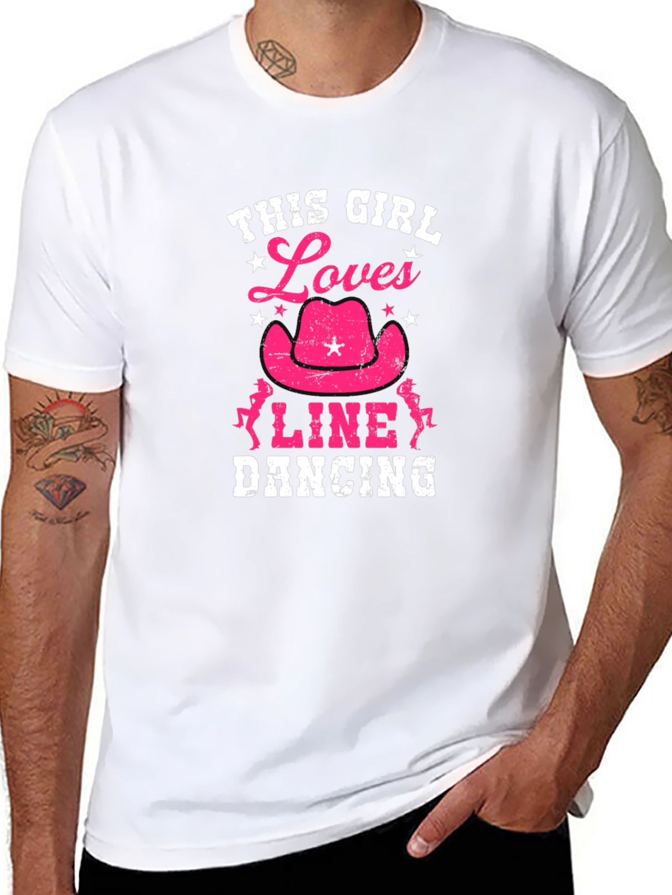 This Girl Loves Line Dancing T-Shirt