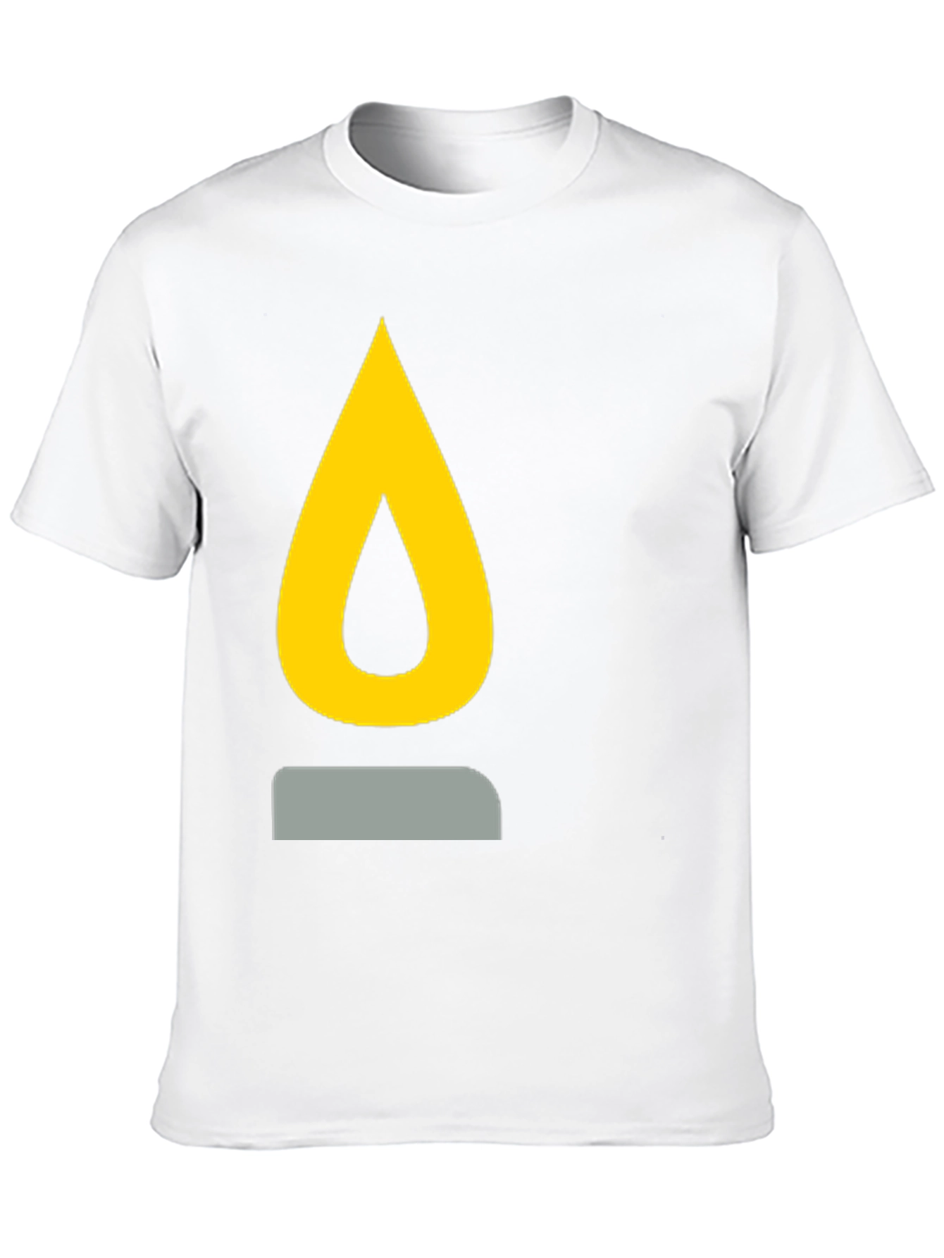 Flame Graphic Black T-Shirt