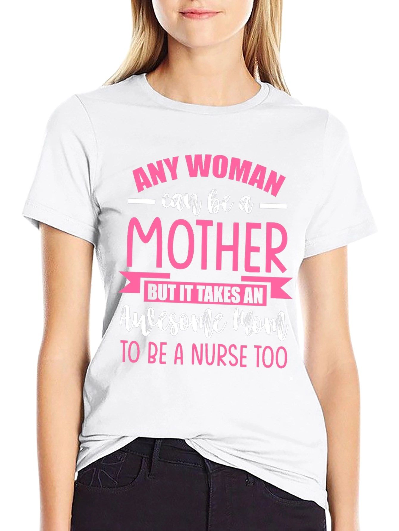 Awesome Mom Nurse T-Shirt
