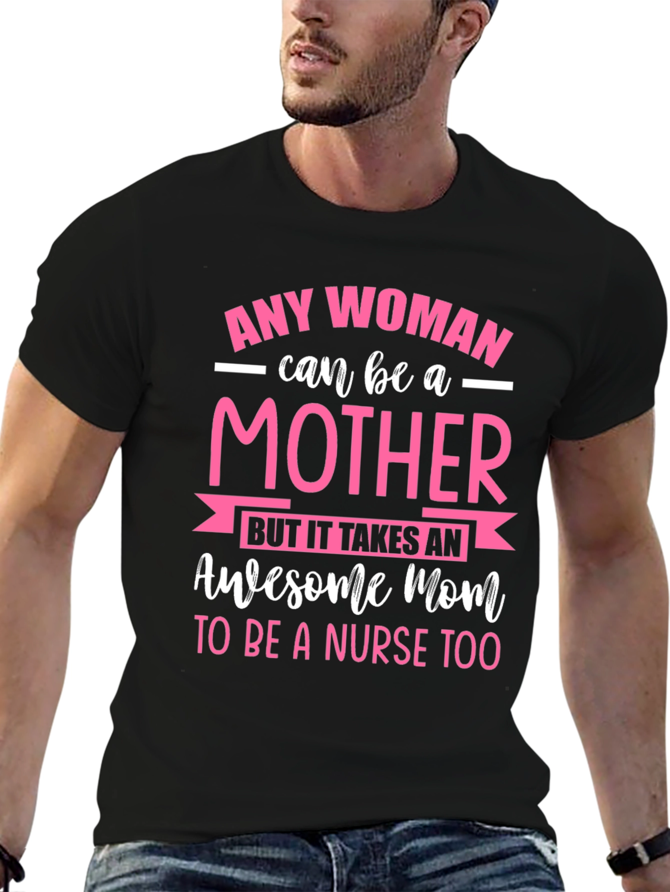 Awesome Mom Nurse T-Shirt
