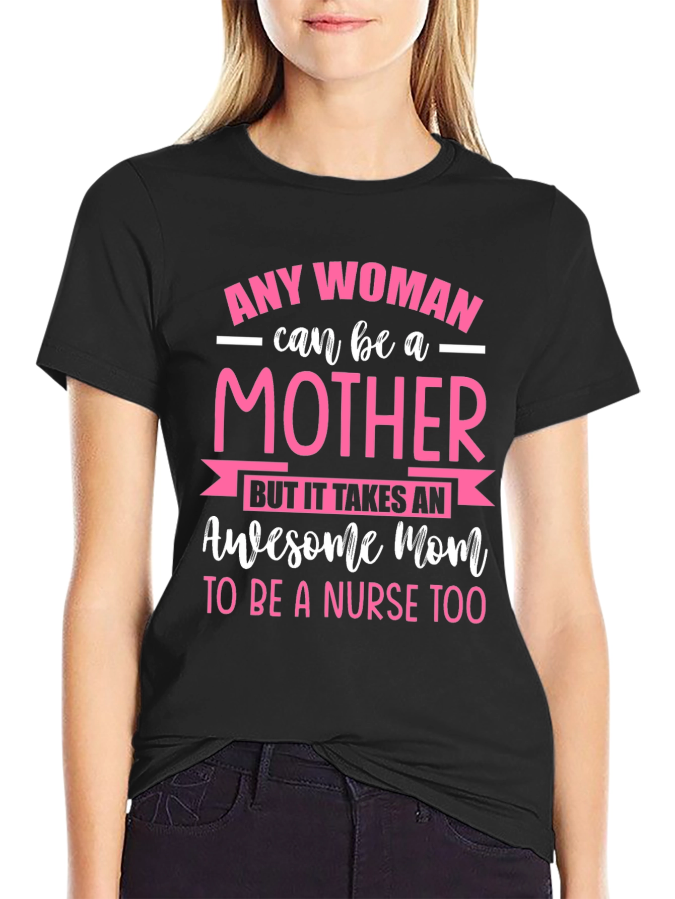 Awesome Mom Nurse T-Shirt