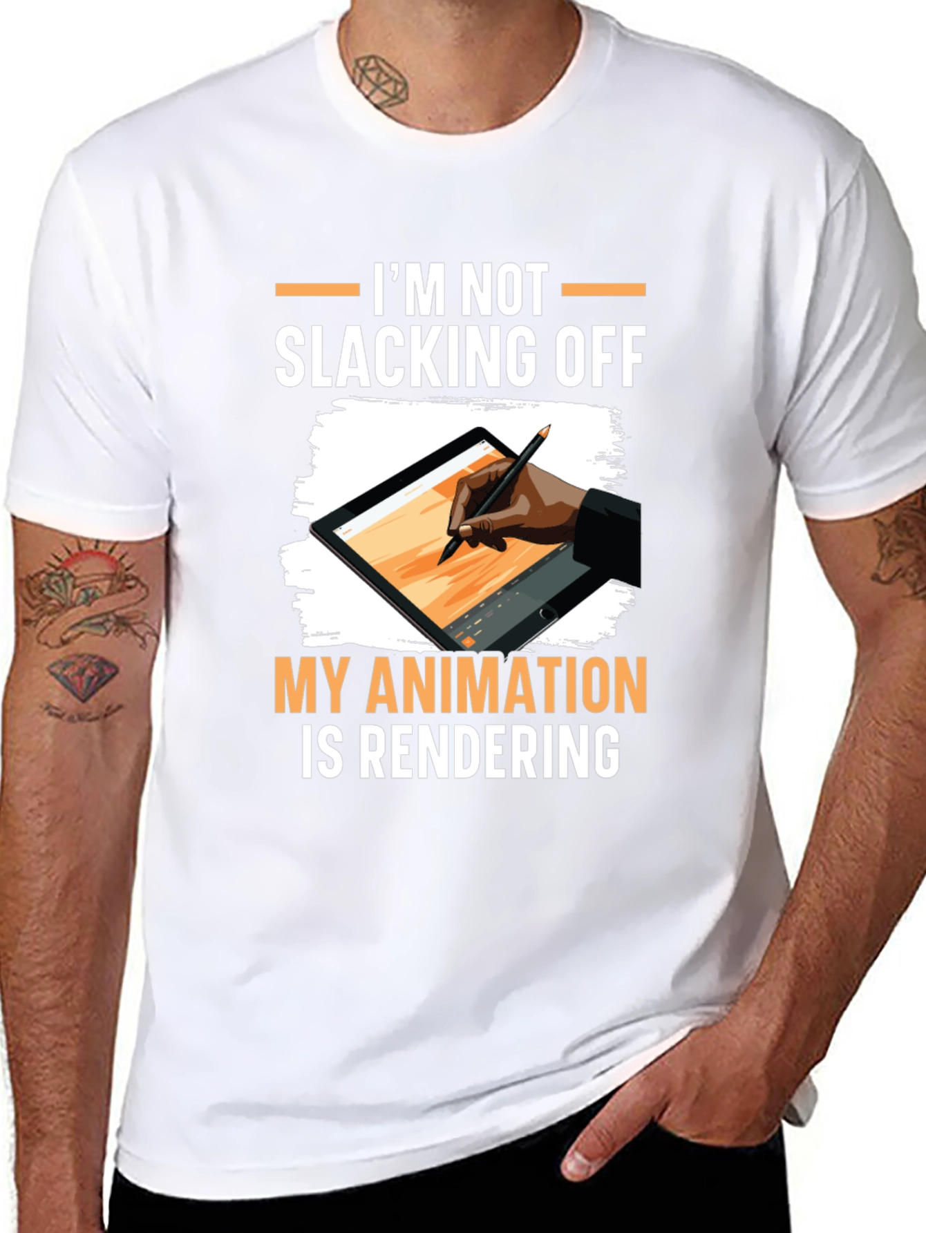 Im Not Slacking Off My Animation Is Rendering T-Shirt