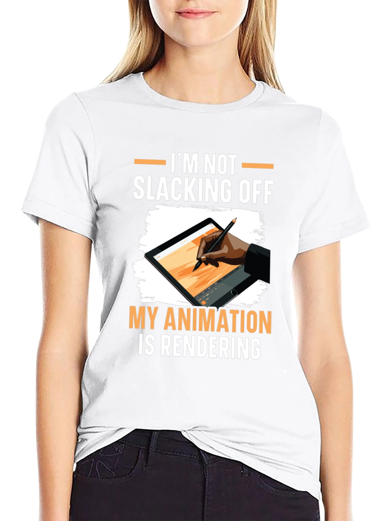 Im Not Slacking Off My Animation Is Rendering T-Shirt