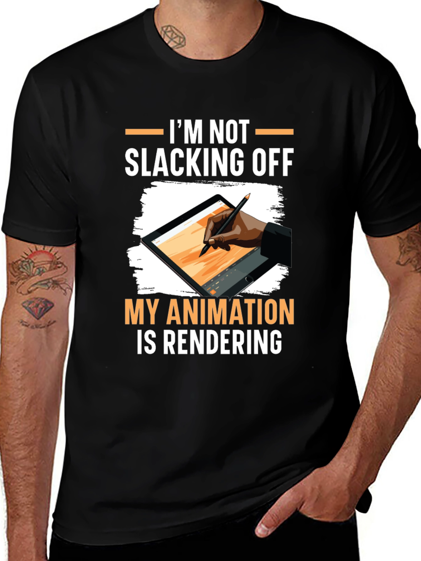 Im Not Slacking Off My Animation Is Rendering T-Shirt