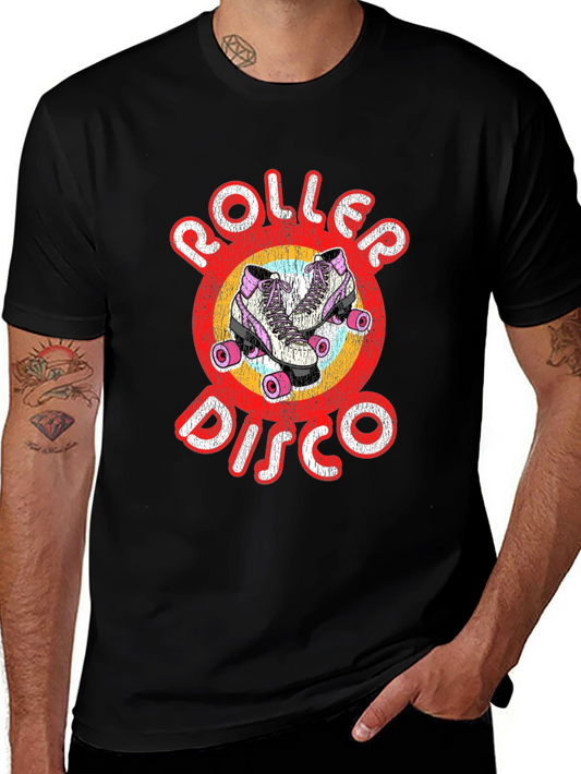 Retro Roller Disco Graphic Tee
