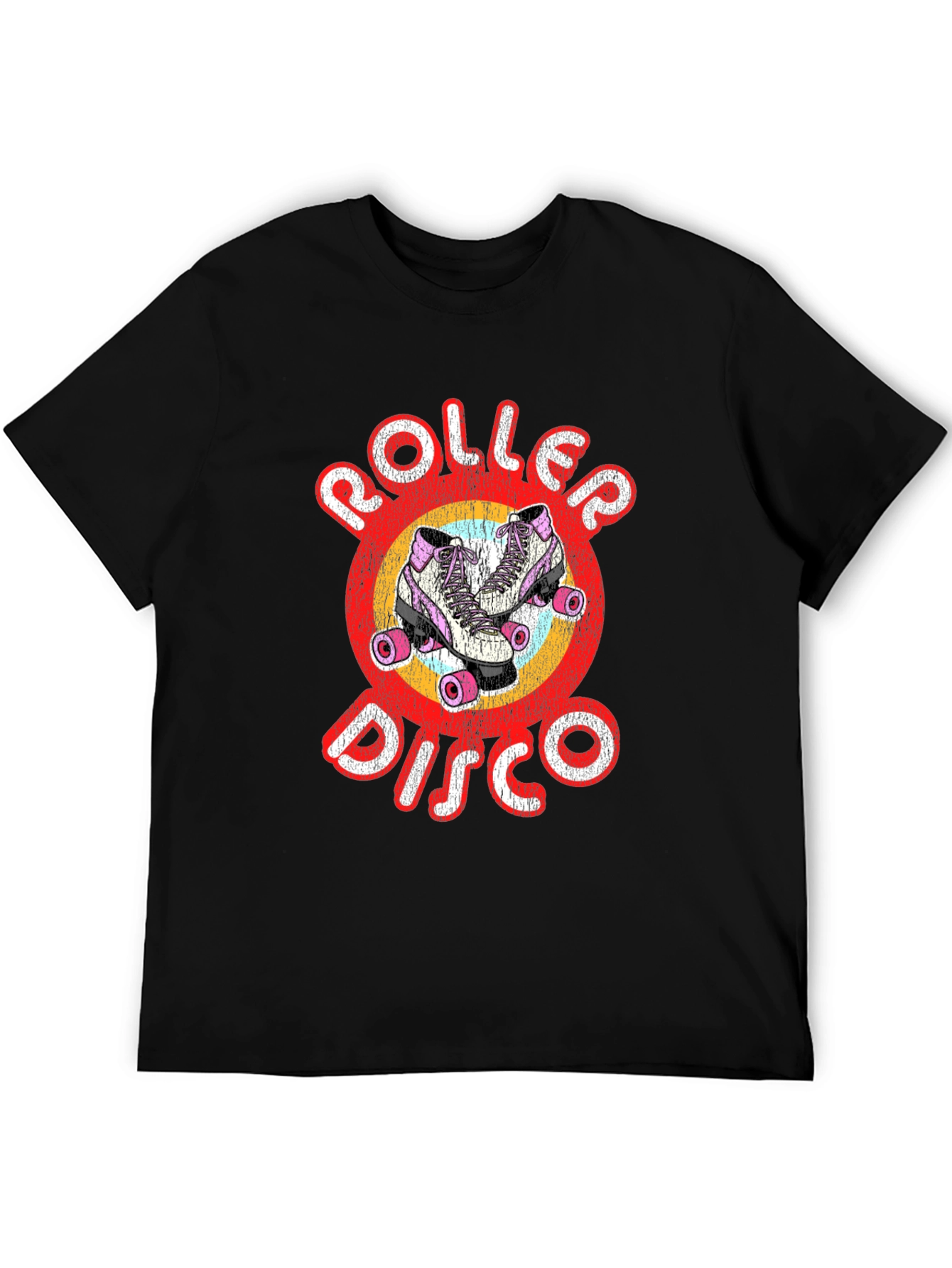 Retro Roller Disco Graphic Tee
