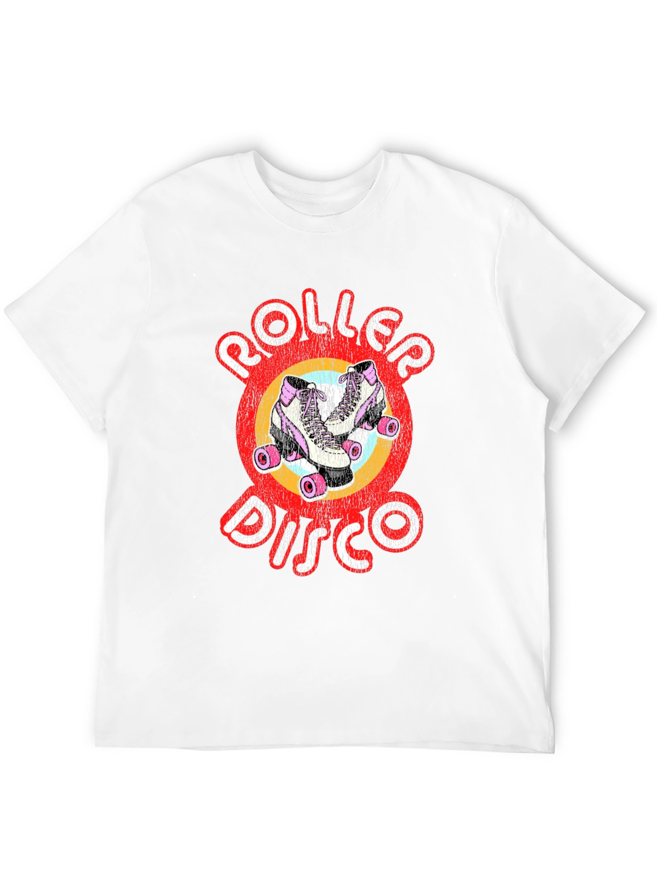 Retro Roller Disco Graphic Tee