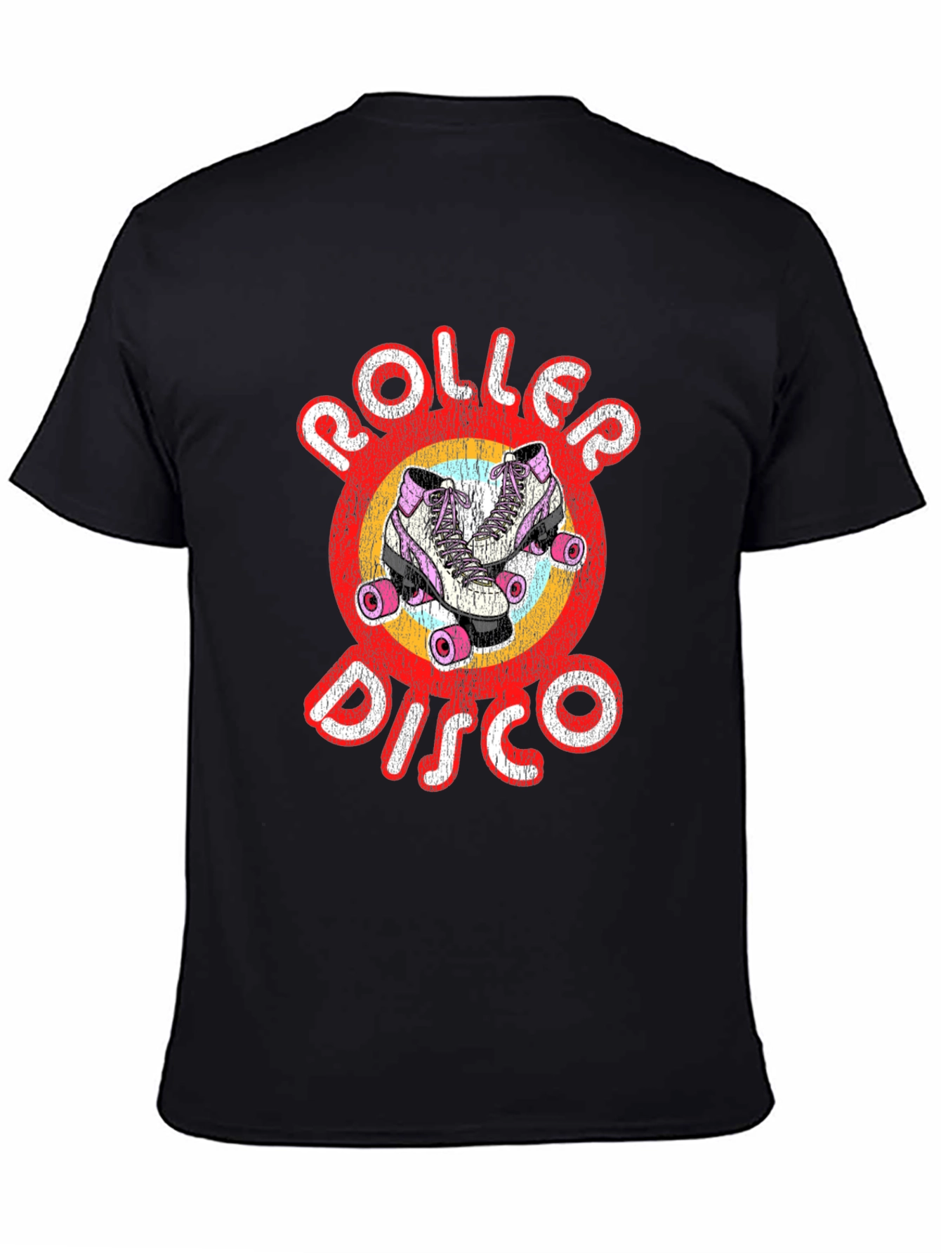 Retro Roller Disco Graphic Tee
