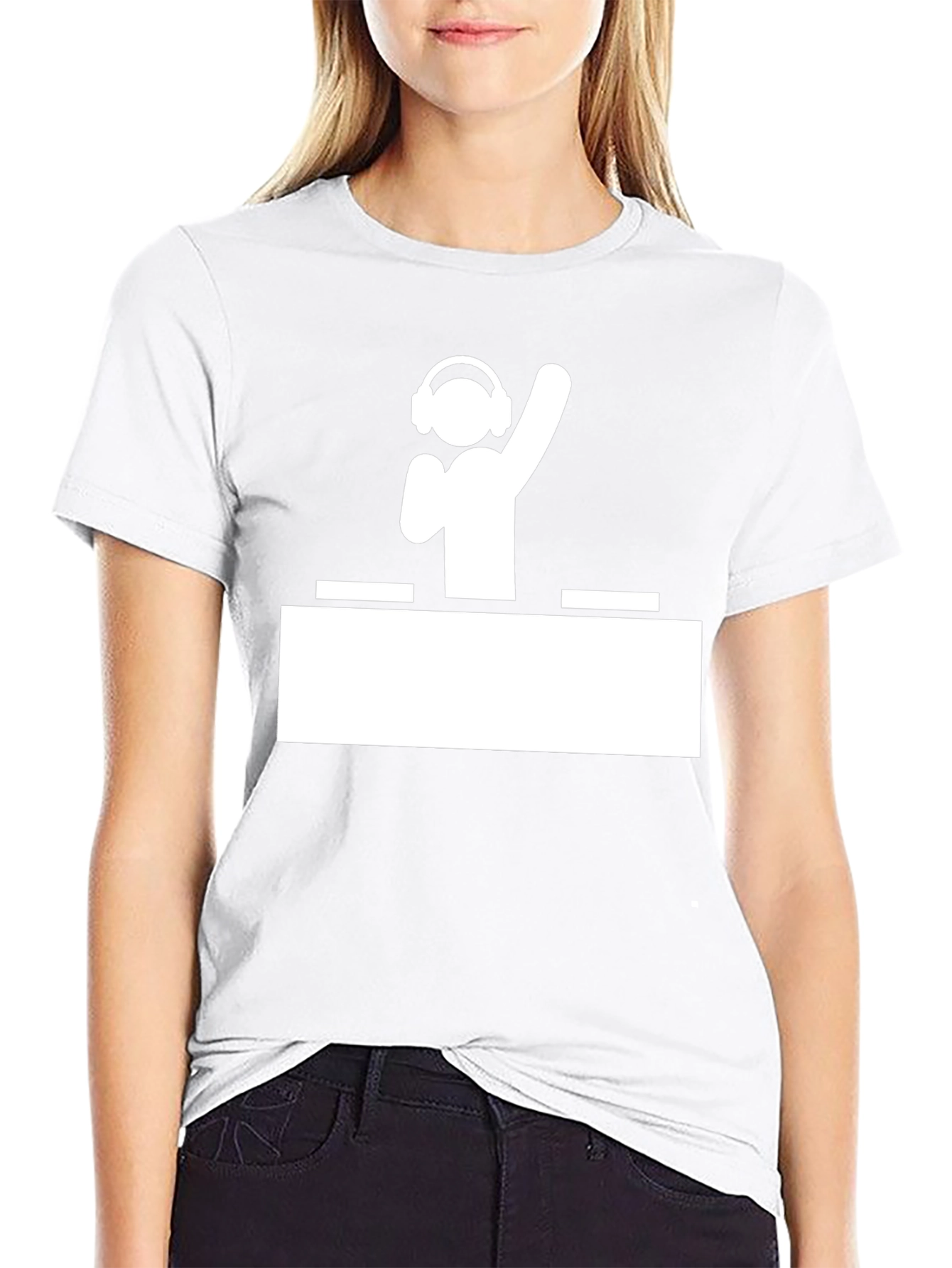 DJ Graphic Black T-Shirt