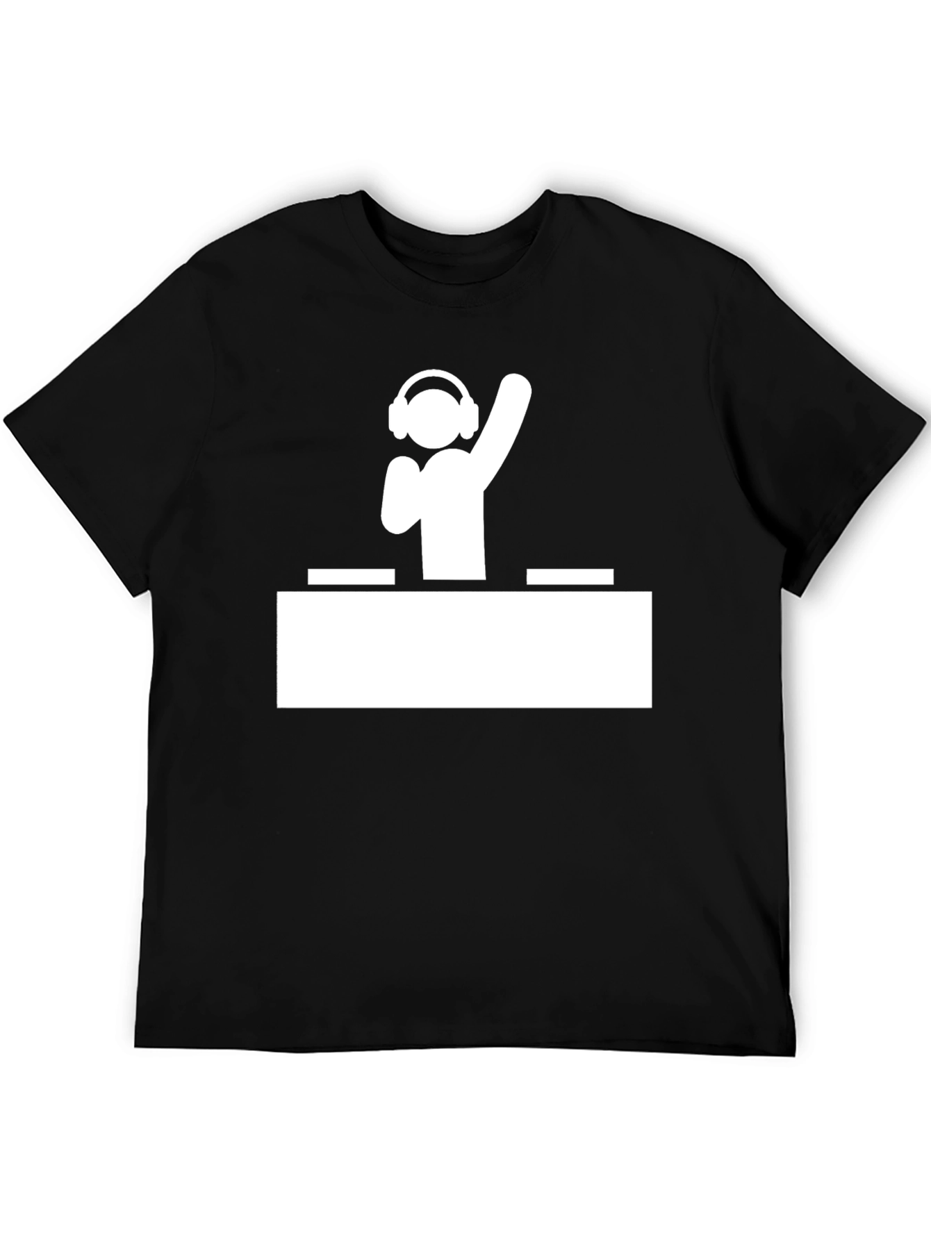 DJ Graphic Black T-Shirt