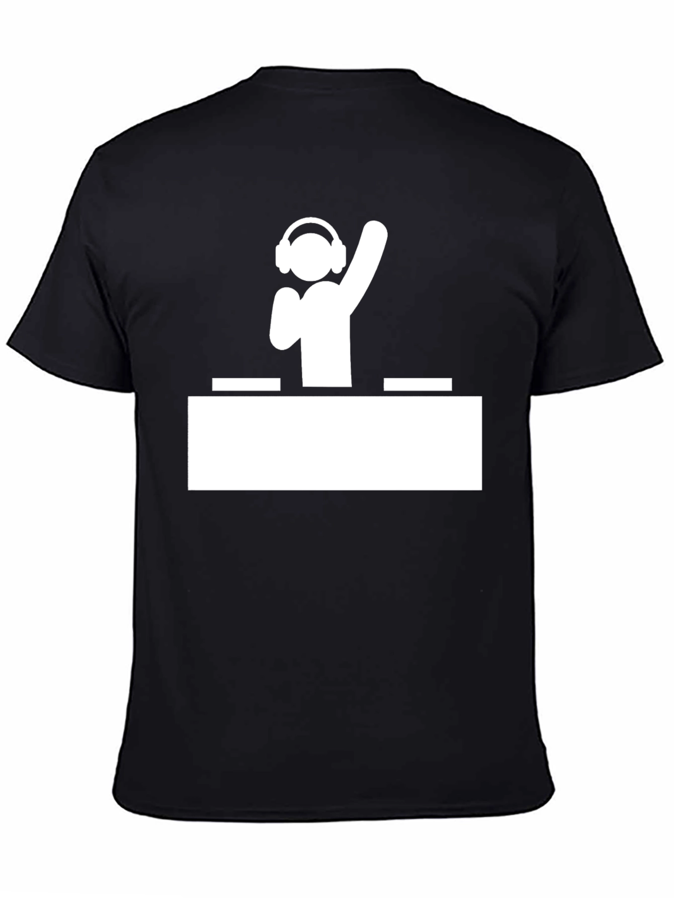 DJ Graphic Black T-Shirt