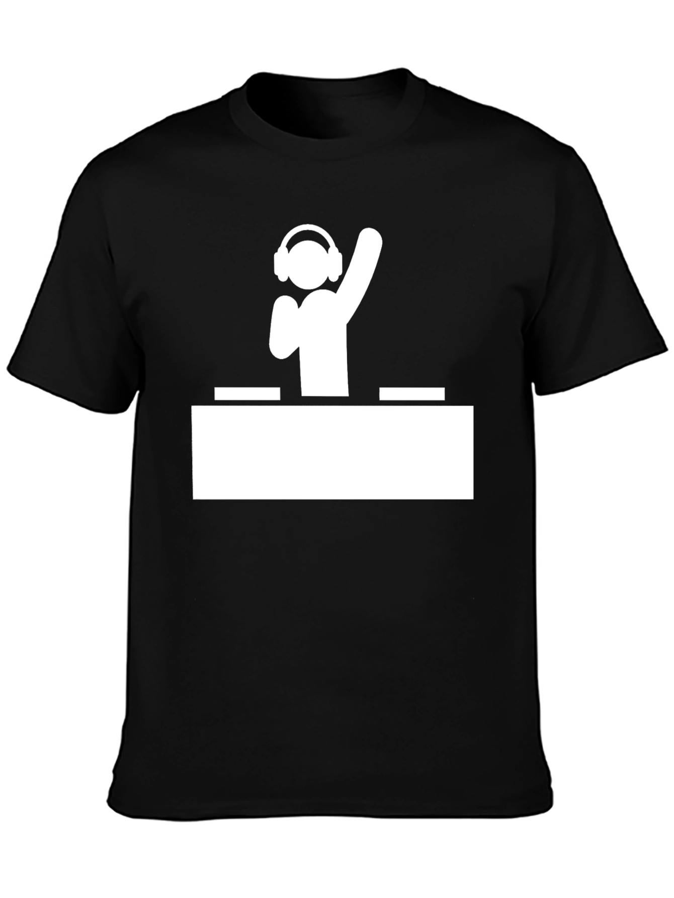 DJ Graphic Black T-Shirt