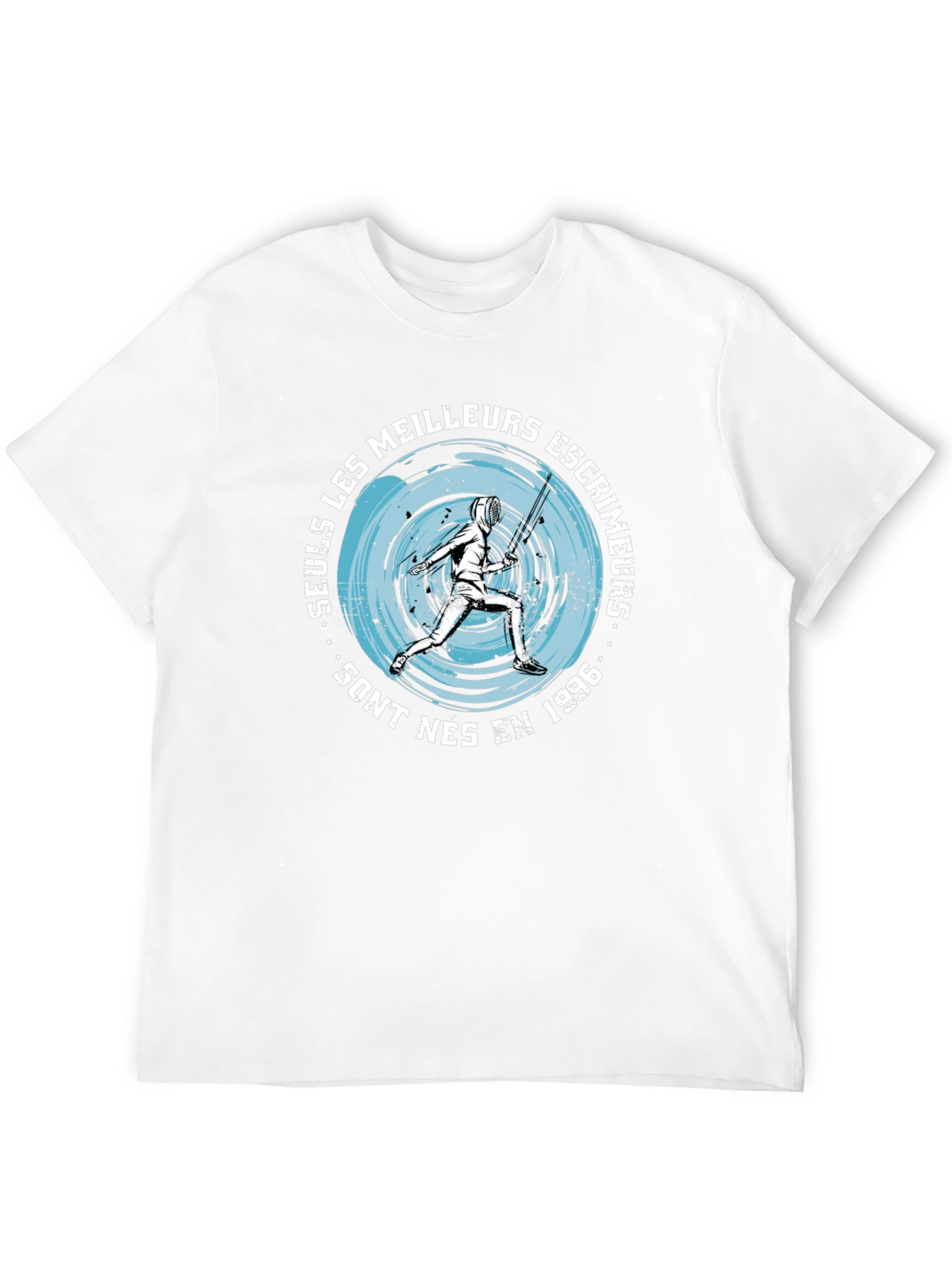 Fencing Graphic Tee - Born in 1996