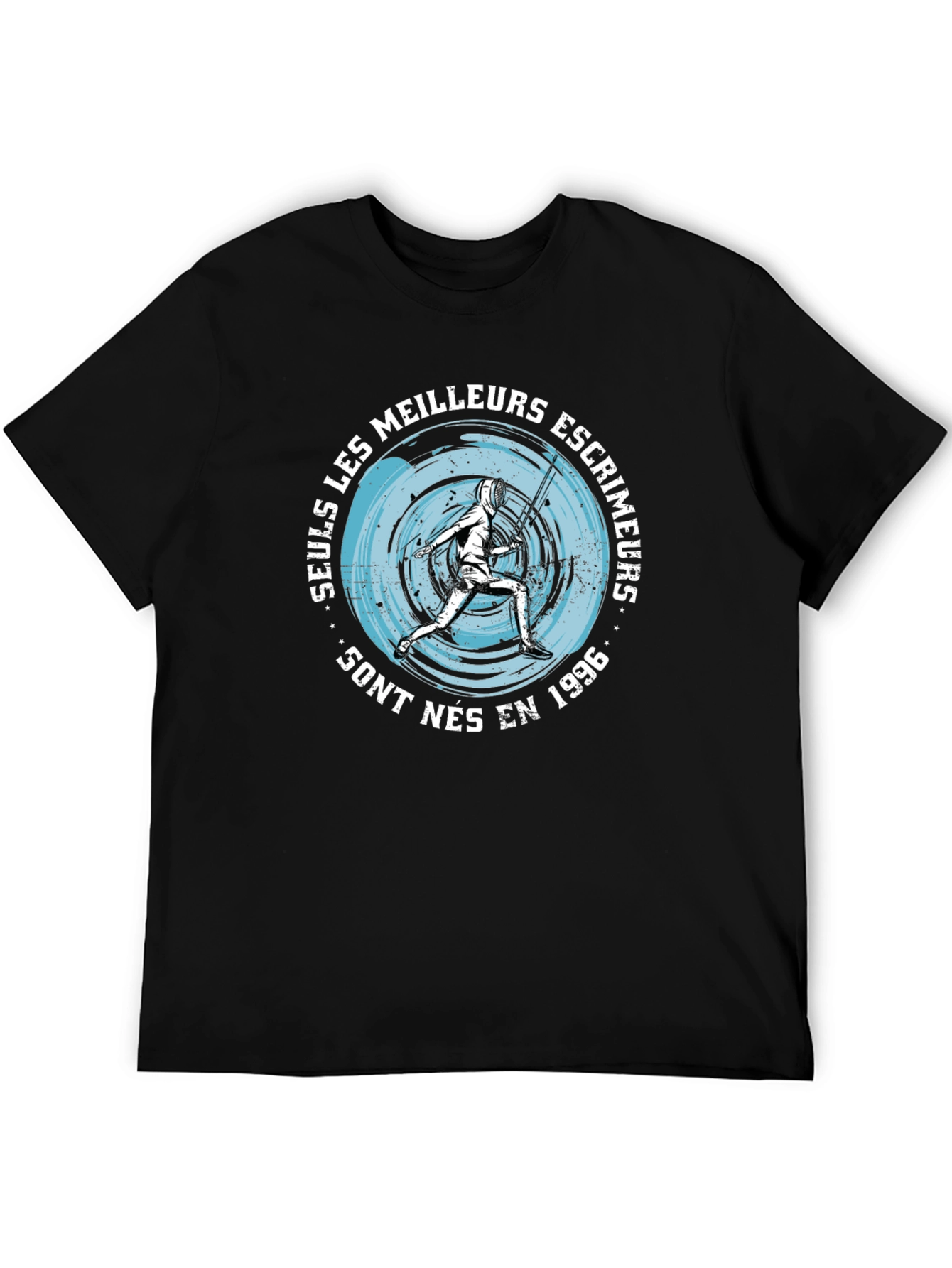 Fencing Graphic Tee - Born in 1996