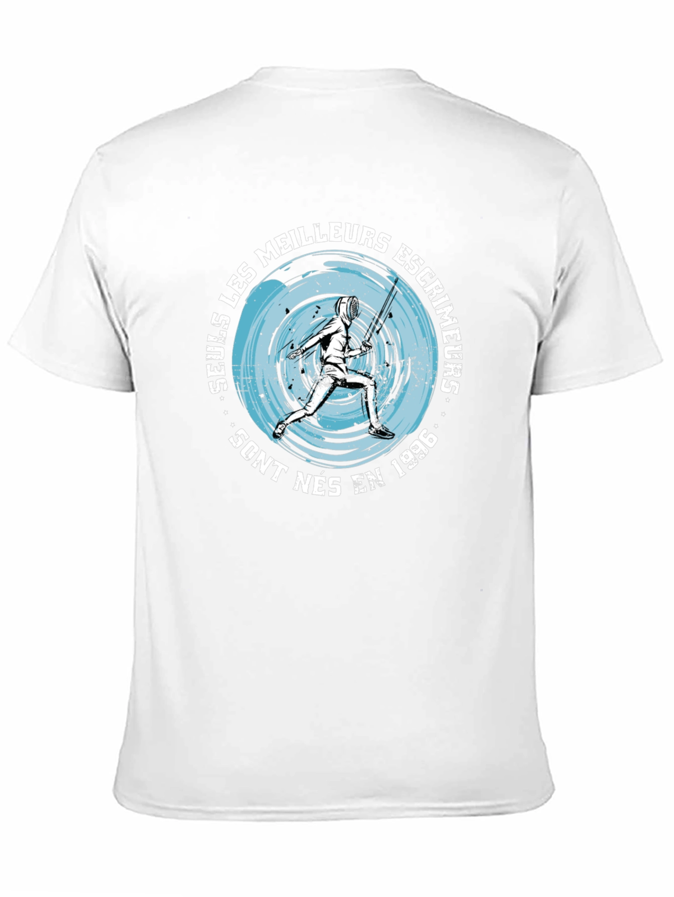 Fencing Graphic Tee - Born in 1996