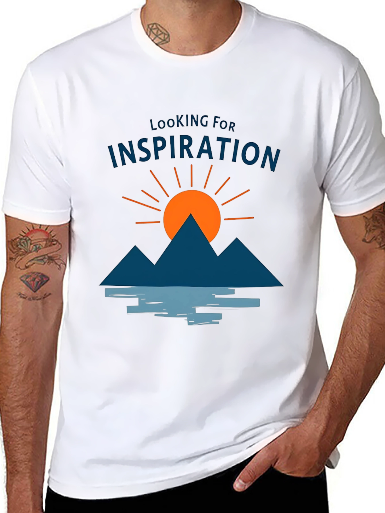 Inspiration Mountain Graphic T-Shirt
