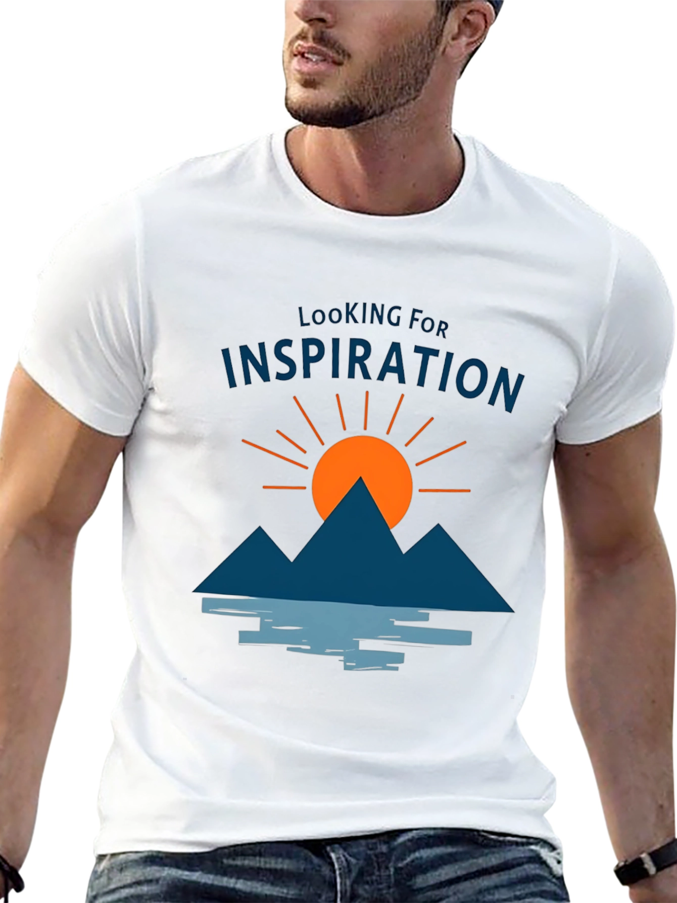Inspiration Mountain Graphic T-Shirt