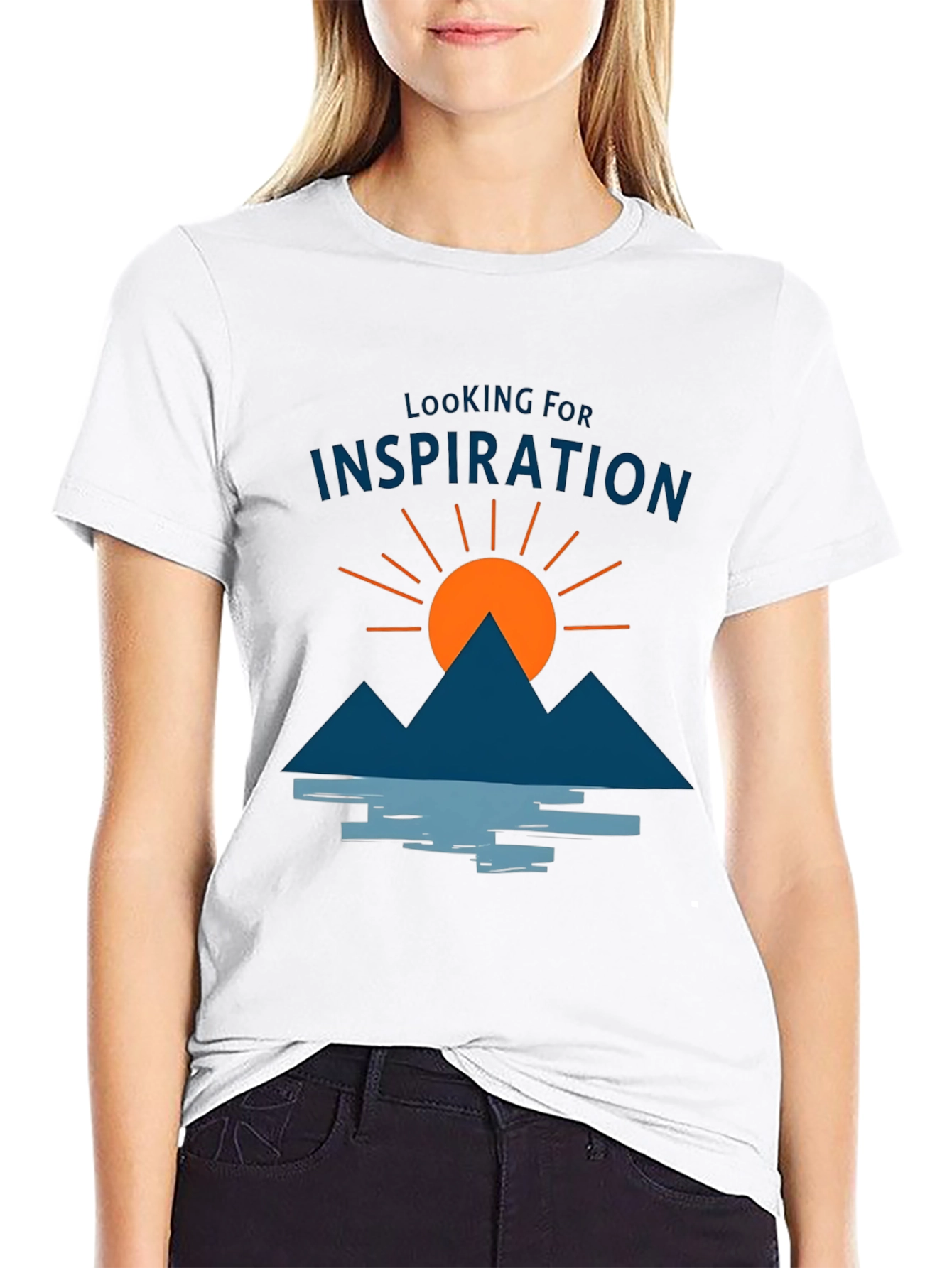 Inspiration Mountain Graphic T-Shirt