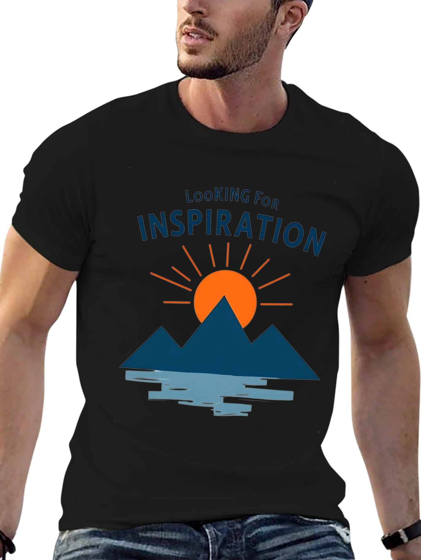 Inspiration Mountain Graphic T-Shirt